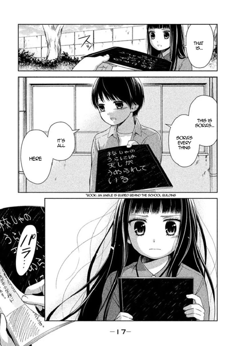 Kousha no Ura ni wa Tenshi ga Umerarete Iru Chapter 17 page 18 - Chapter 17: Seat Number 14: Sorano Maria (part 3)