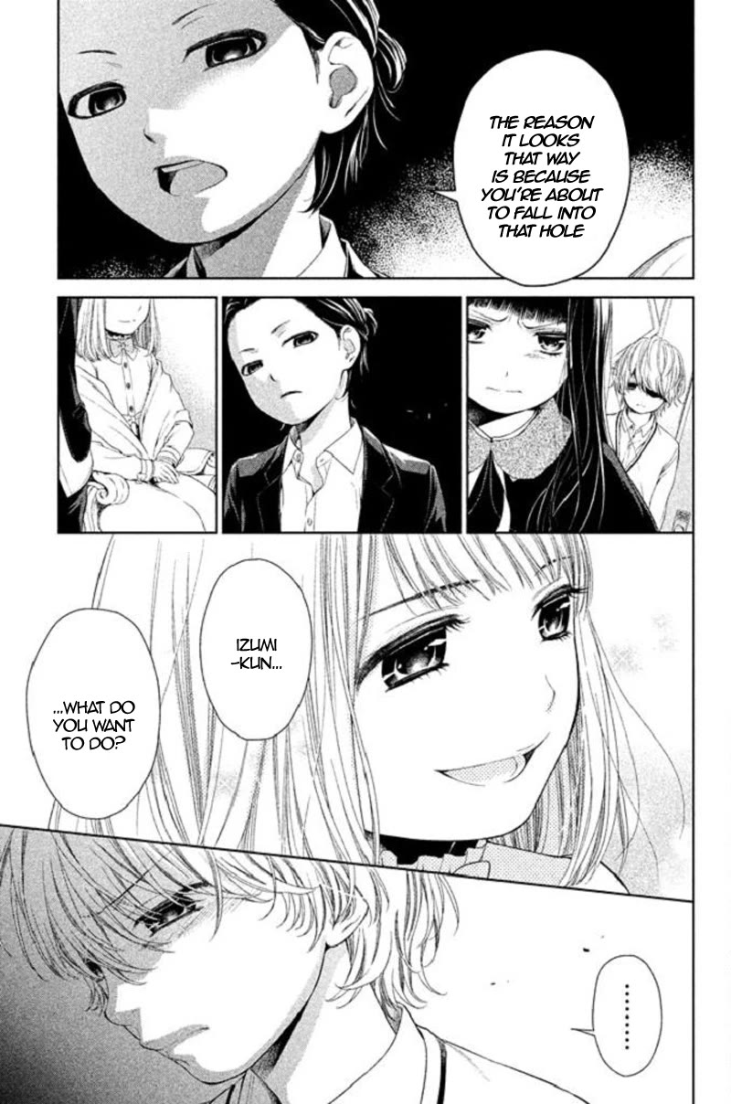 Kousha no Ura ni wa Tenshi ga Umerarete Iru Chapter 19 page 21 - Chapter 19: Seat Number 10: Kondo Izumi