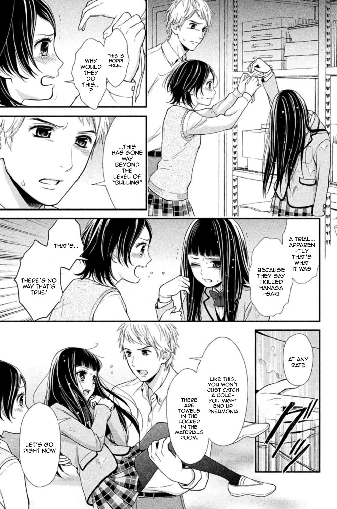 Kousha no Ura ni wa Tenshi ga Umerarete Iru Chapter 23 page 28 - Chapter 23: Sacrifice