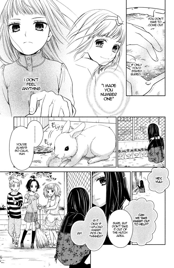 Kousha no Ura ni wa Tenshi ga Umerarete Iru Chapter 6 page 12 - Chapter 6: Seat Number 25: Mitsumoto Naname