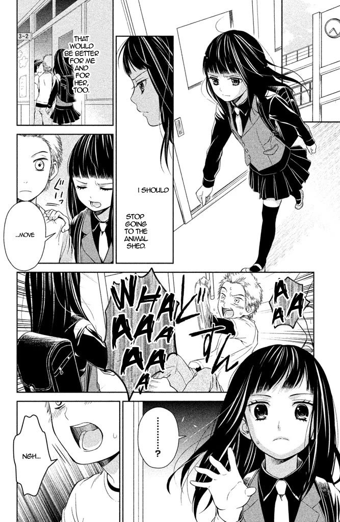 Kousha no Ura ni wa Tenshi ga Umerarete Iru Chapter 6 page 19 - Chapter 6: Seat Number 25: Mitsumoto Naname