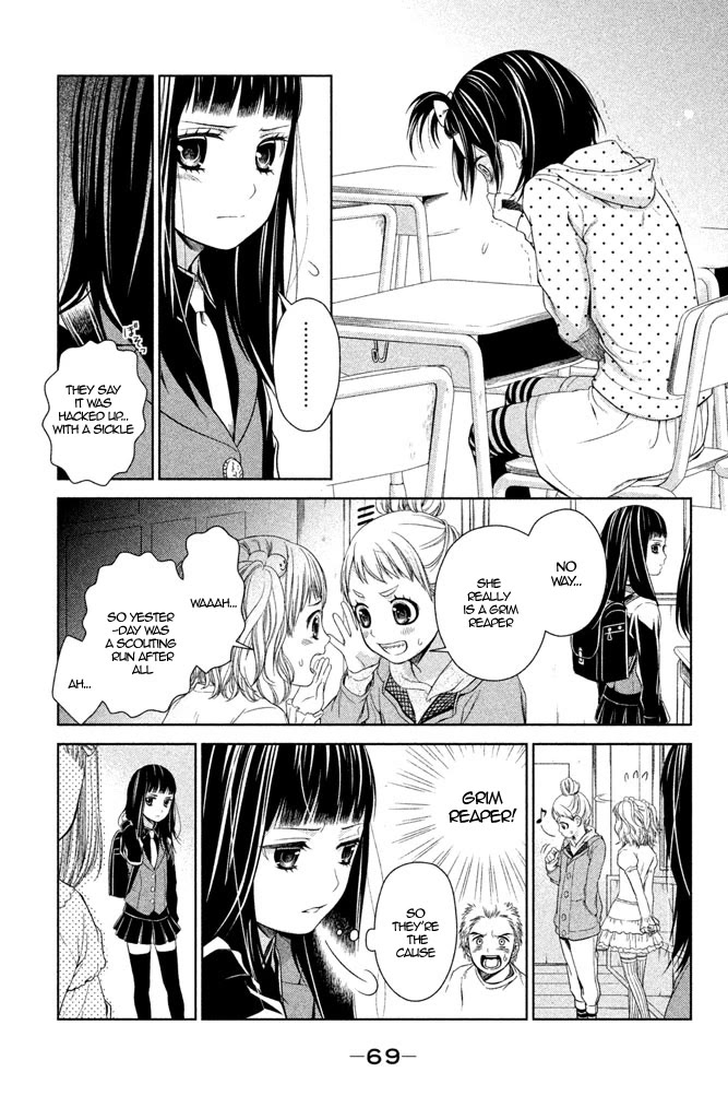 Kousha no Ura ni wa Tenshi ga Umerarete Iru Chapter 6 page 22 - Chapter 6: Seat Number 25: Mitsumoto Naname