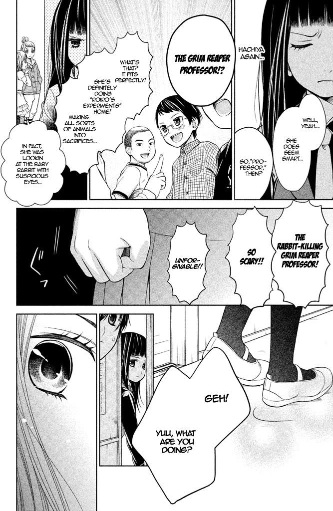 Kousha no Ura ni wa Tenshi ga Umerarete Iru Chapter 6 page 25 - Chapter 6: Seat Number 25: Mitsumoto Naname