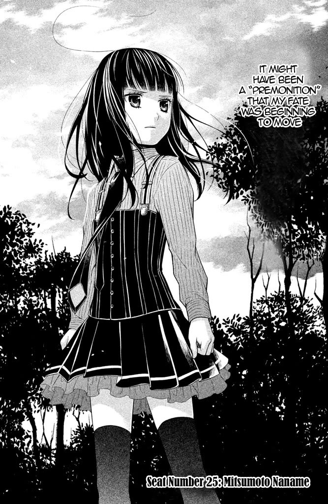 Kousha no Ura ni wa Tenshi ga Umerarete Iru Chapter 6 page 3 - Chapter 6: Seat Number 25: Mitsumoto Naname