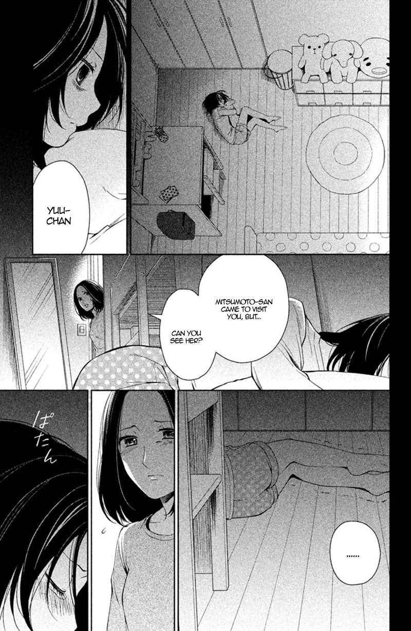 Kousha no Ura ni wa Tenshi ga Umerarete Iru Chapter 9 page 38 - Chapter 9: Seat Number 25: Mitsumoto Naname (part 2)