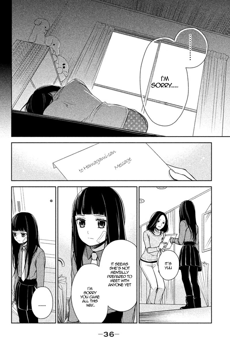 Kousha no Ura ni wa Tenshi ga Umerarete Iru Chapter 9 page 39 - Chapter 9: Seat Number 25: Mitsumoto Naname (part 2)