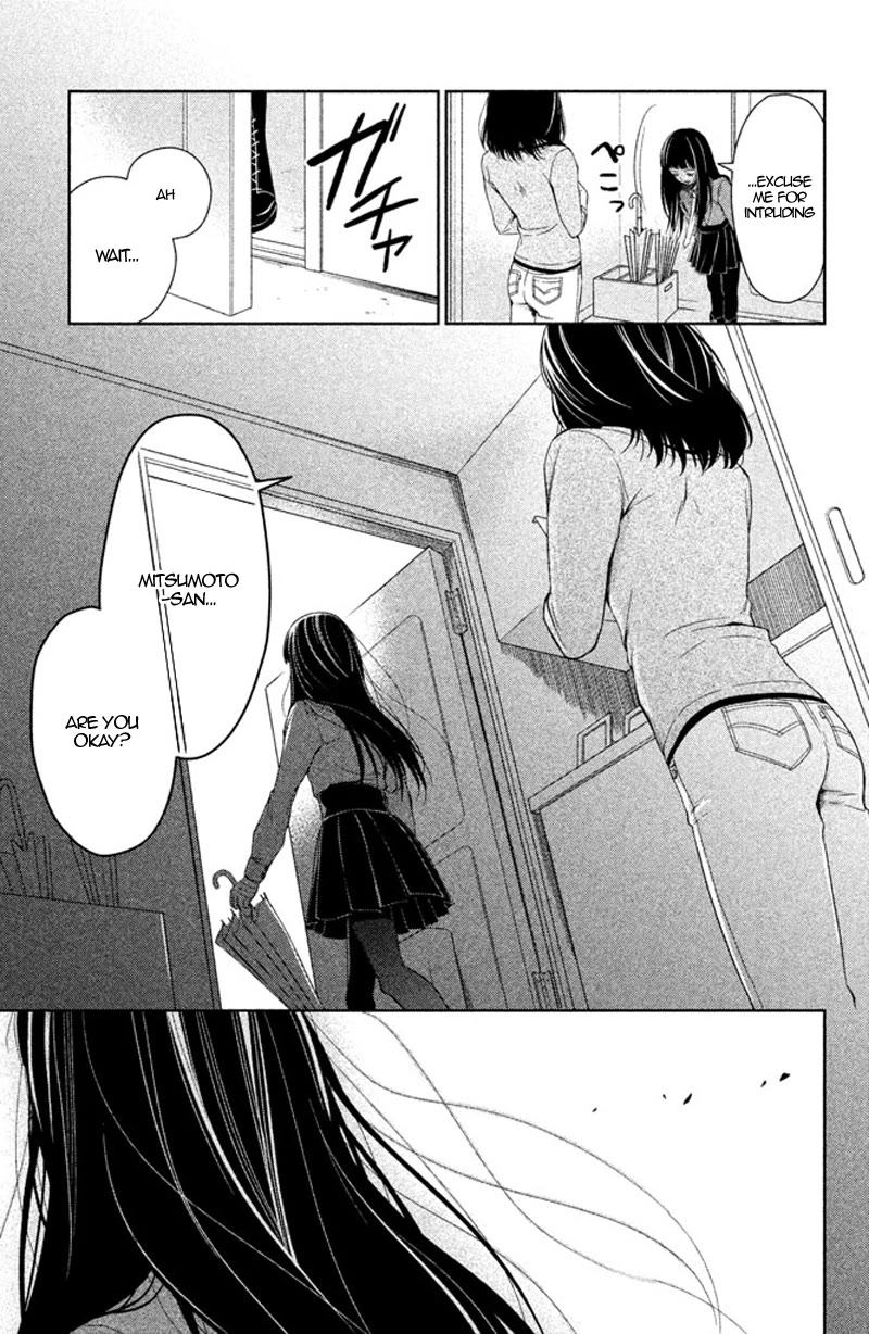 Kousha no Ura ni wa Tenshi ga Umerarete Iru Chapter 9 page 40 - Chapter 9: Seat Number 25: Mitsumoto Naname (part 2)