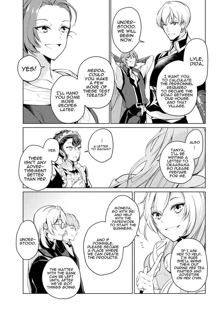 Koushaku Reijou no Tashinami Chapter 10 page 19 - Chapter 10