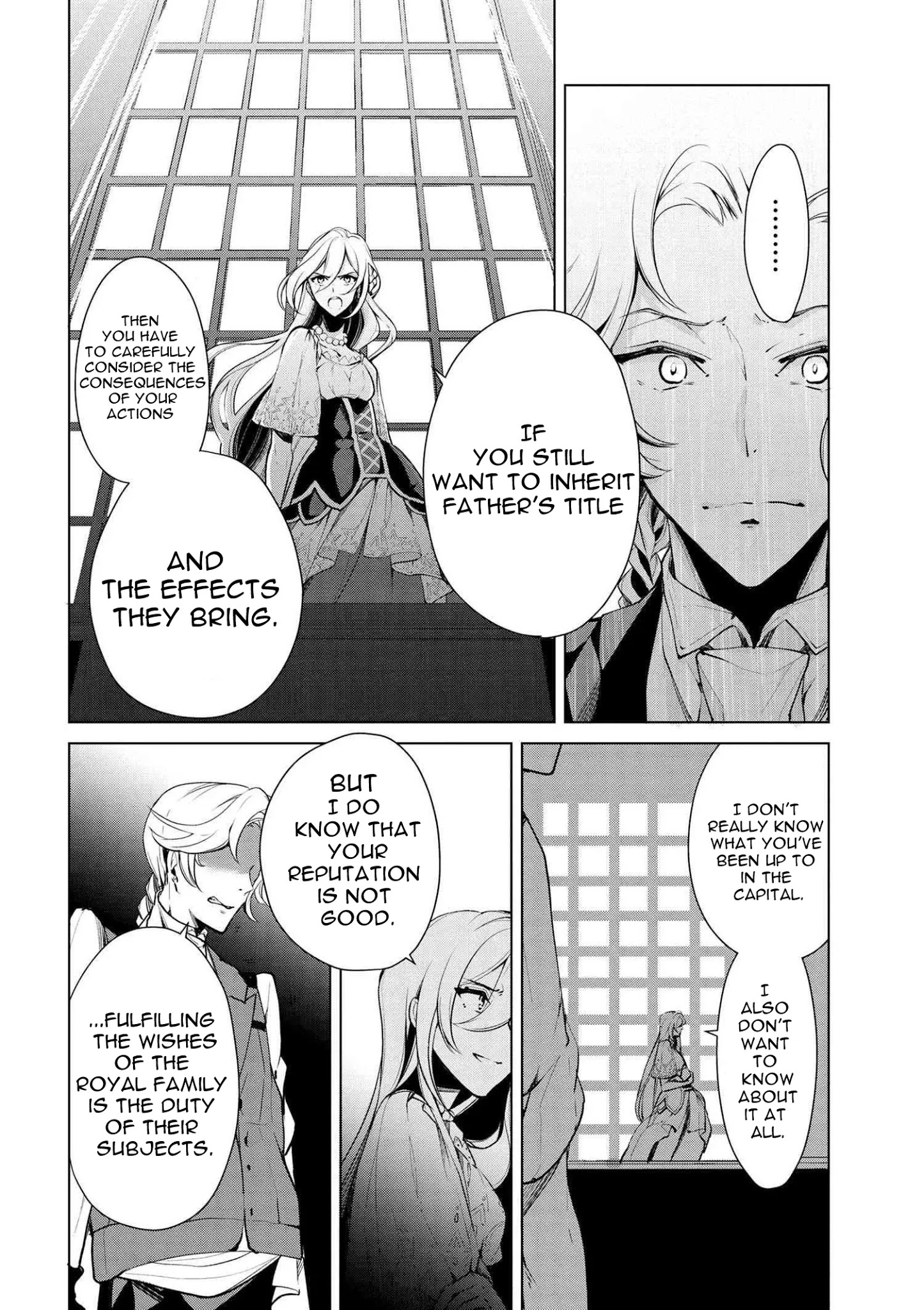Koushaku Reijou no Tashinami Chapter 19 page 14 - Chapter 19