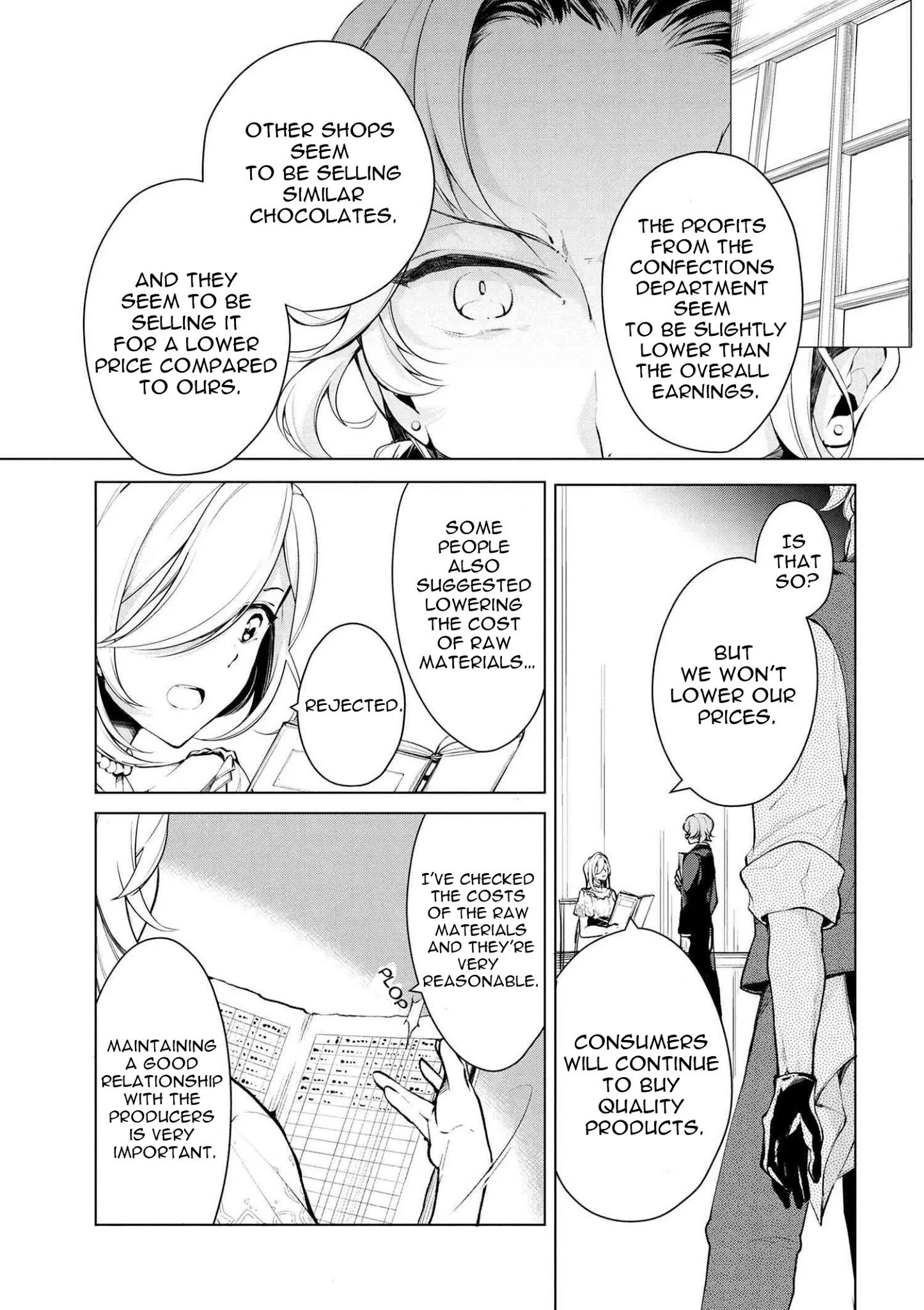 Koushaku Reijou no Tashinami Chapter 19 page 3 - Chapter 19