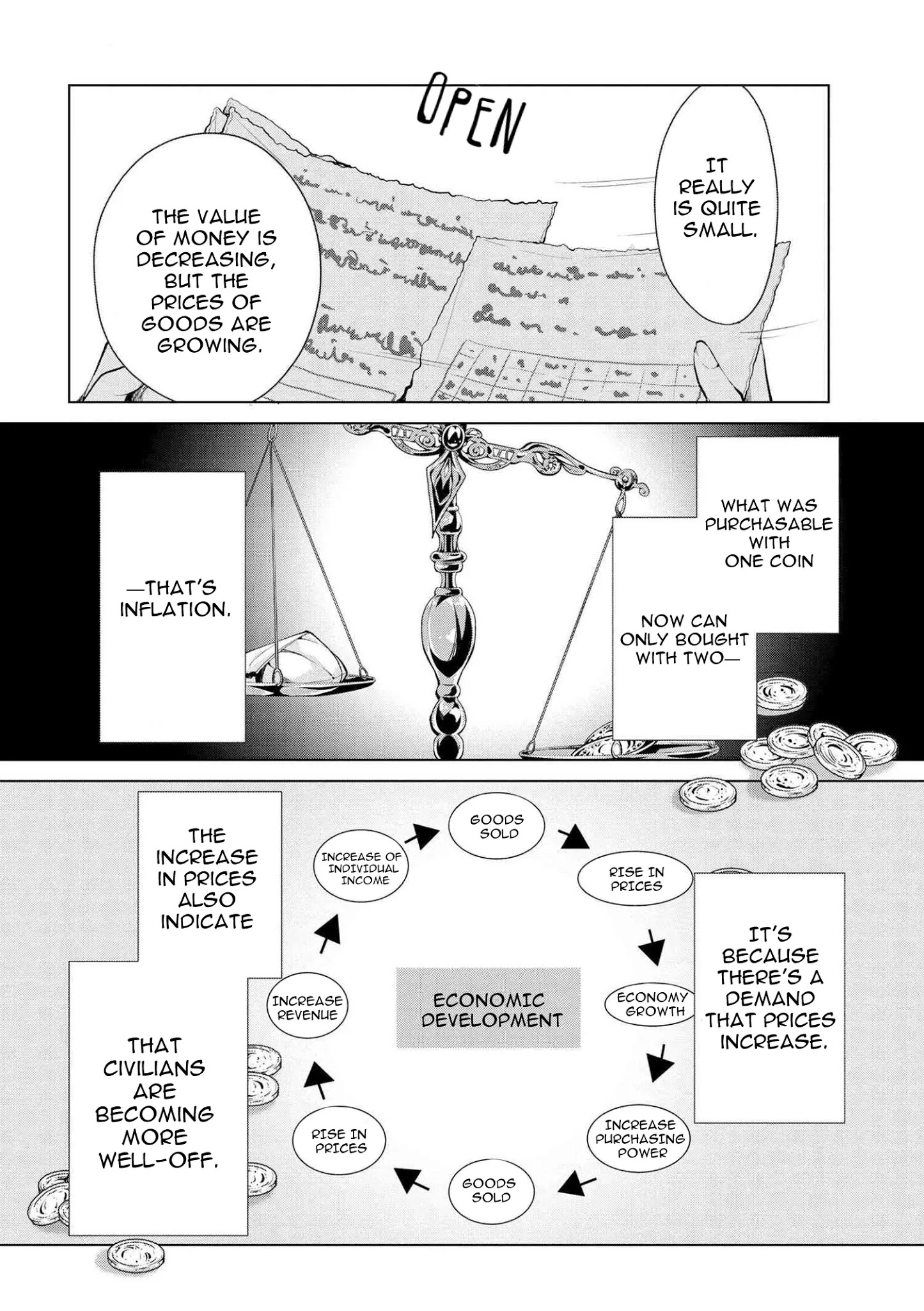 Koushaku Reijou no Tashinami Chapter 19 page 6 - Chapter 19