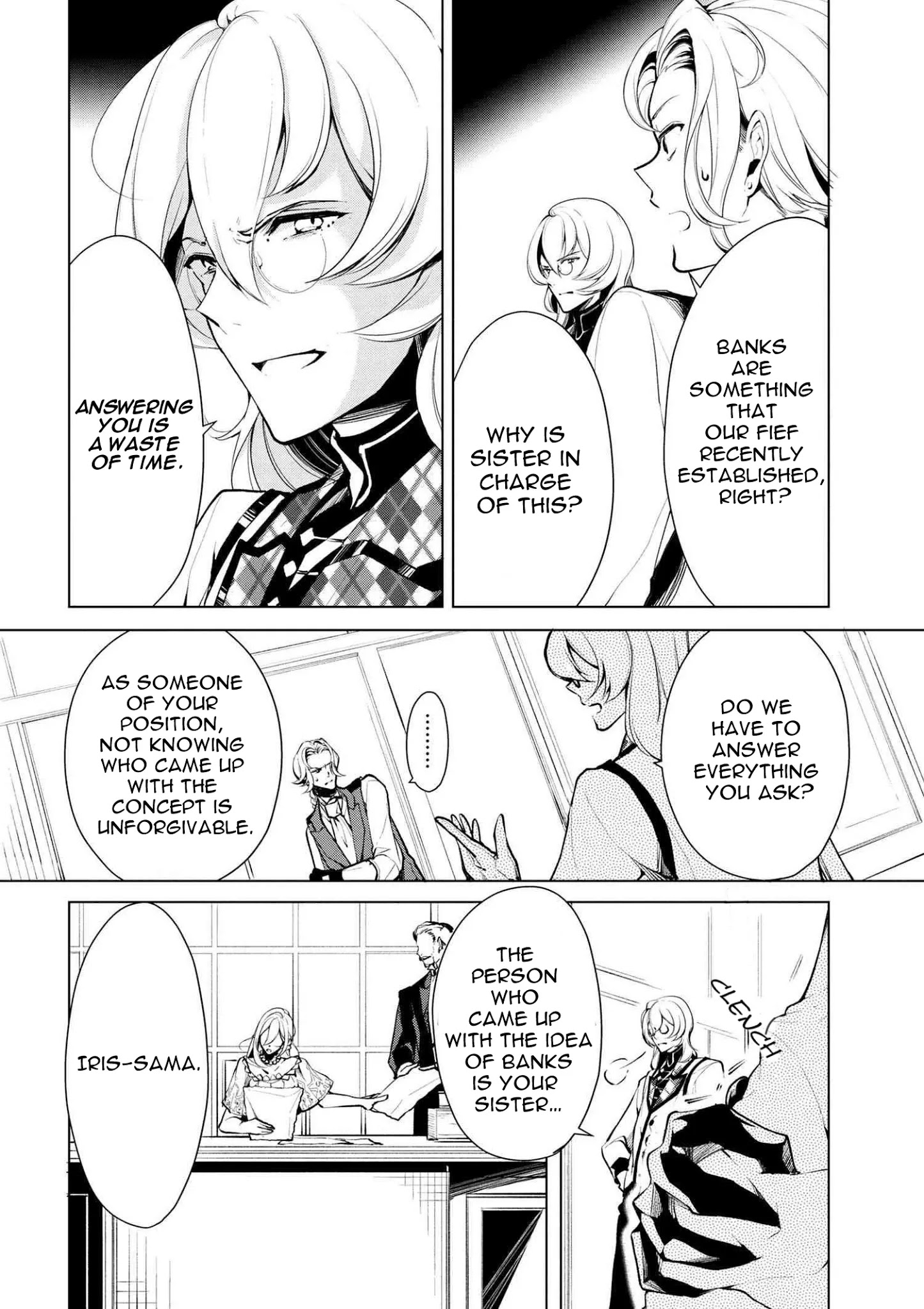 Koushaku Reijou no Tashinami Chapter 19 page 8 - Chapter 19