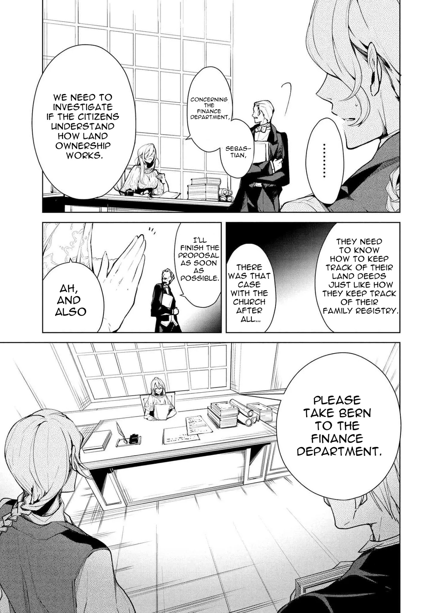 Koushaku Reijou no Tashinami Chapter 19 page 9 - Chapter 19