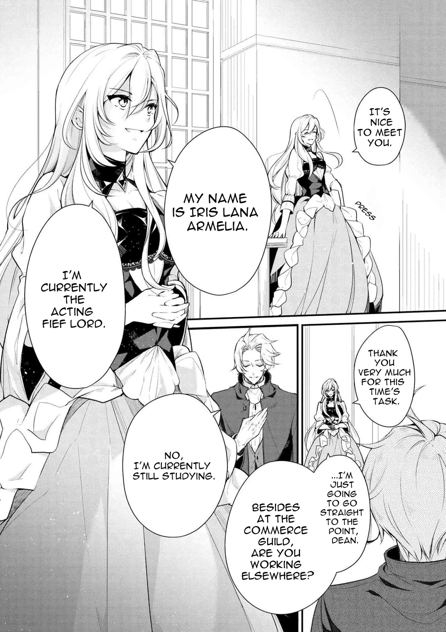Koushaku Reijou no Tashinami Chapter 21 page 9 - Chapter 21