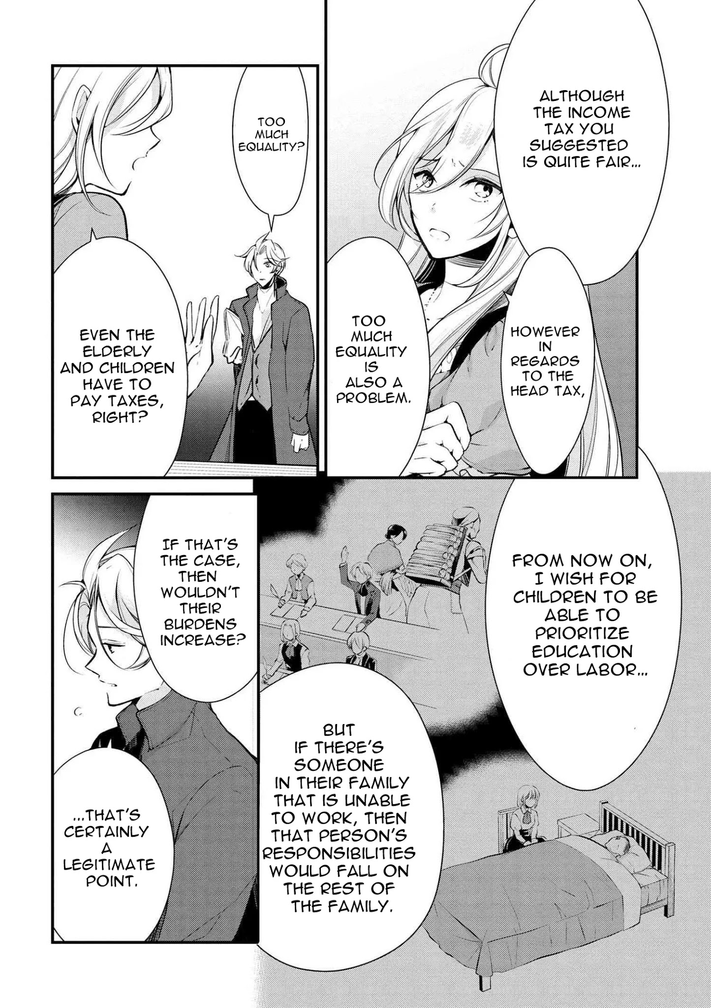 Koushaku Reijou no Tashinami Chapter 22 page 10 - Chapter 22