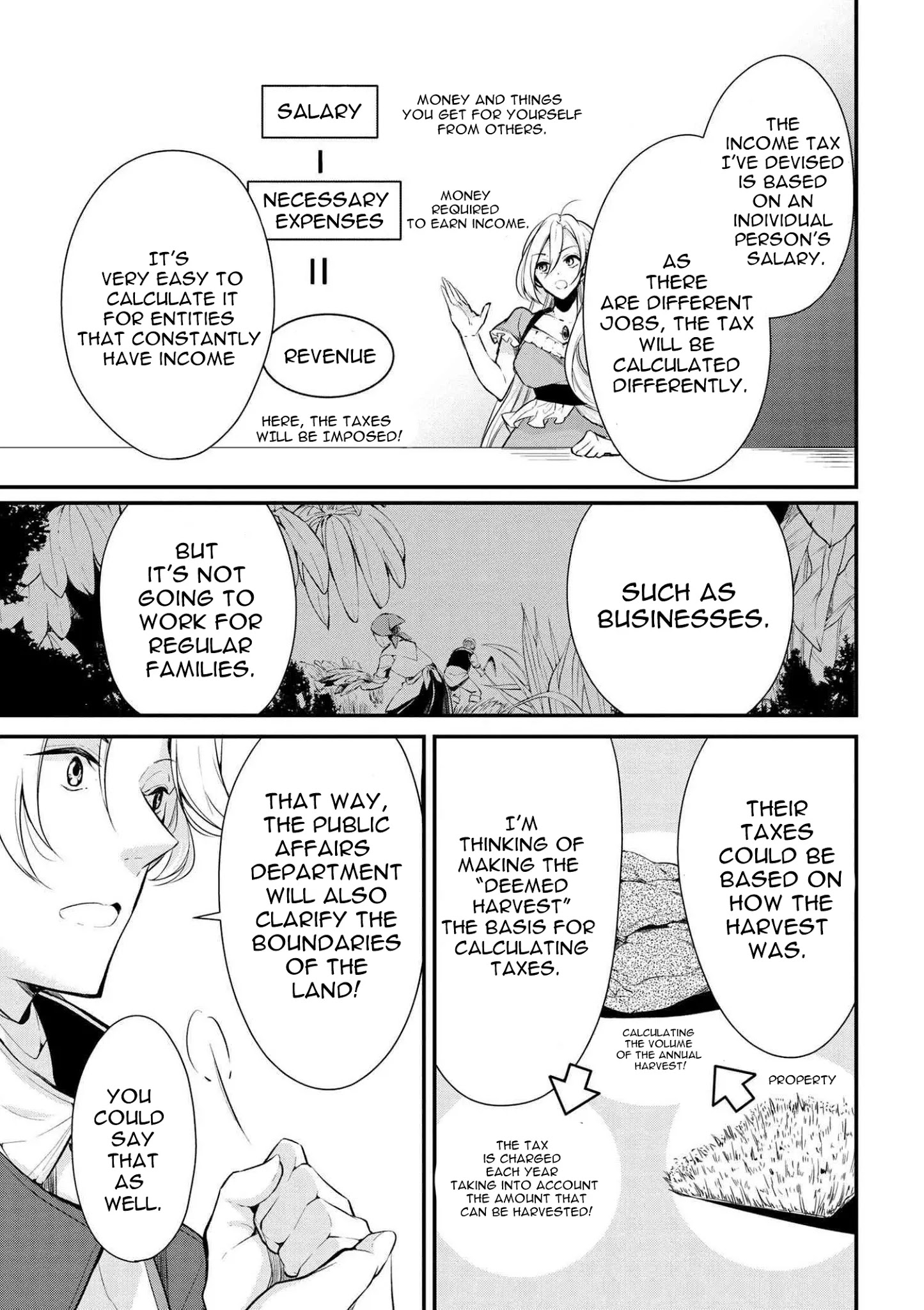 Koushaku Reijou no Tashinami Chapter 22 page 11 - Chapter 22