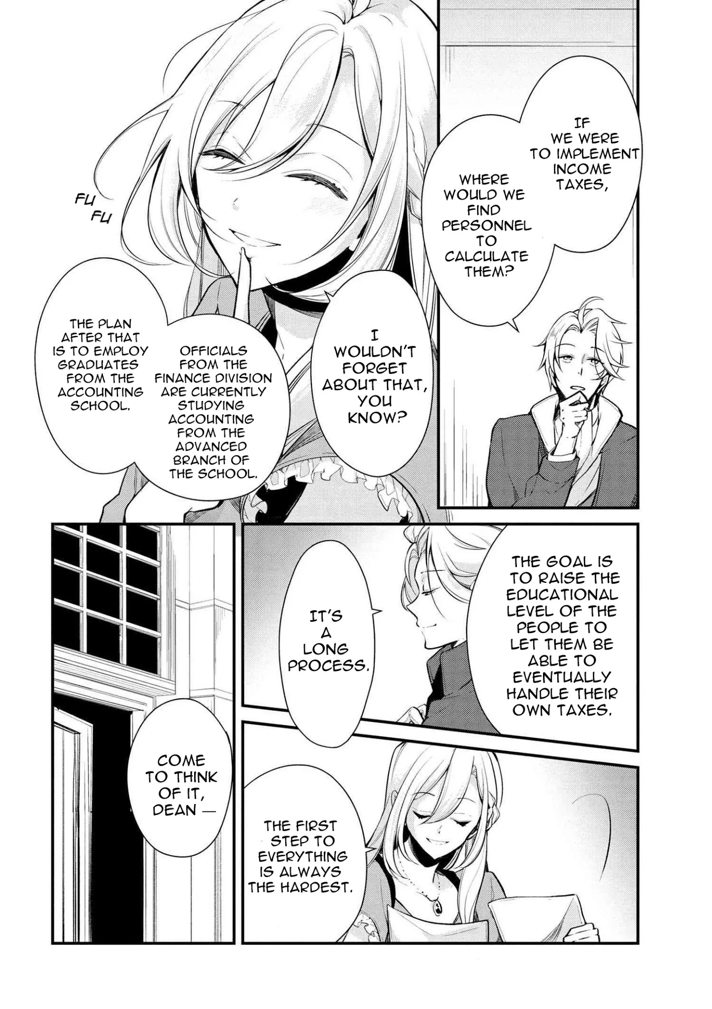 Koushaku Reijou no Tashinami Chapter 22 page 12 - Chapter 22