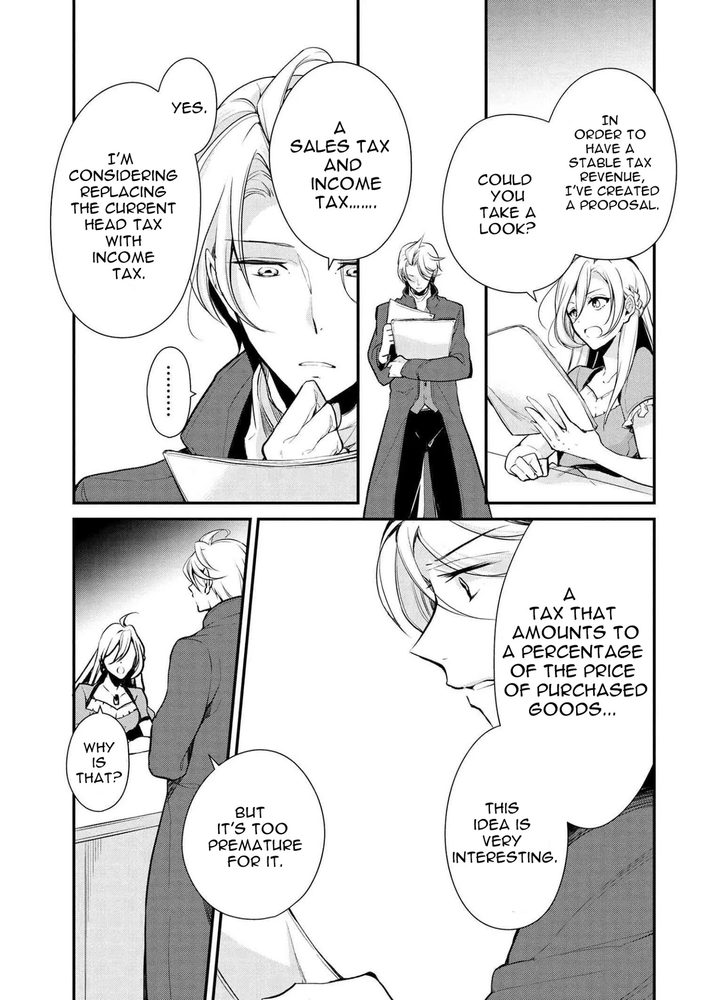 Koushaku Reijou no Tashinami Chapter 22 page 7 - Chapter 22
