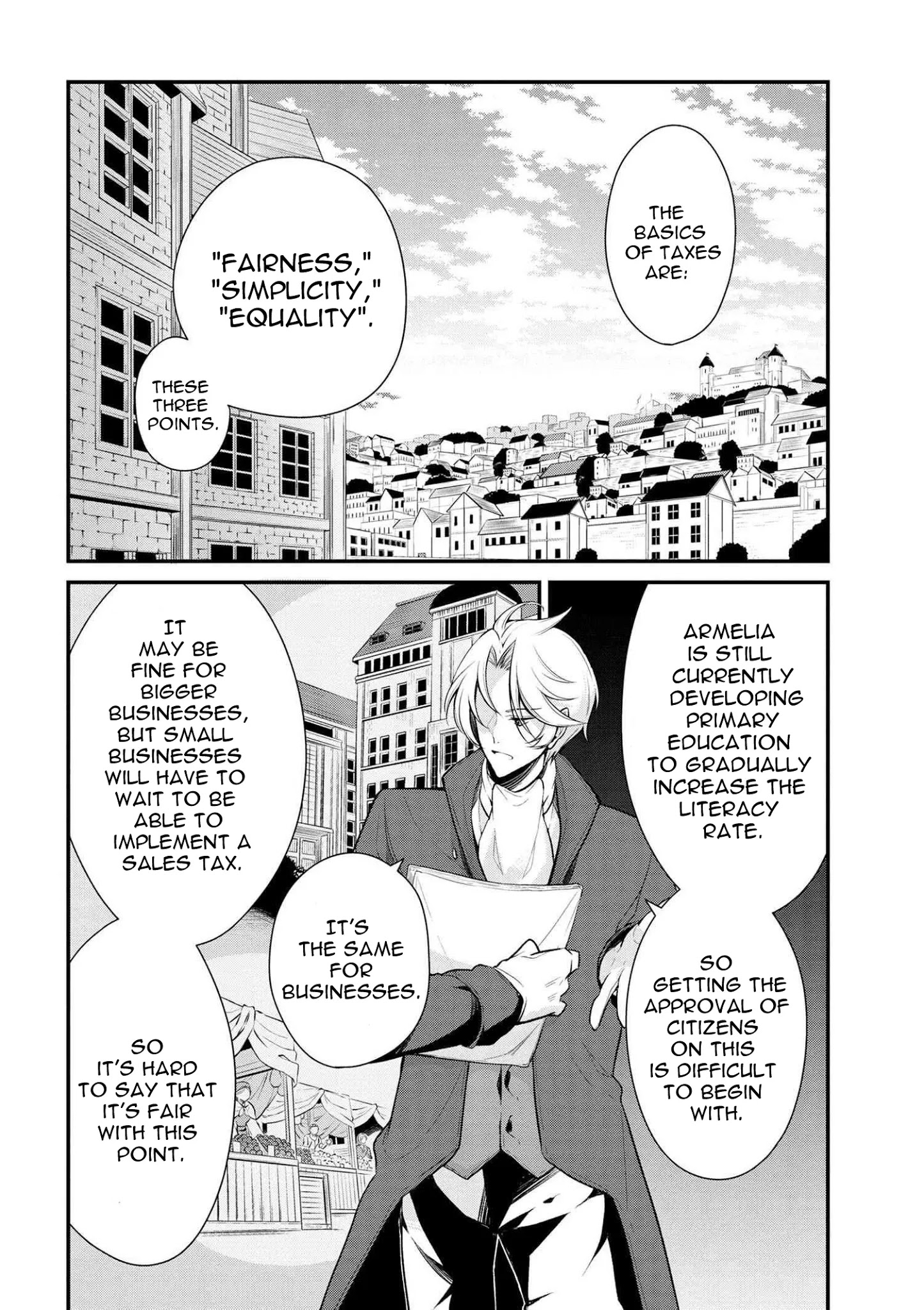 Koushaku Reijou no Tashinami Chapter 22 page 8 - Chapter 22