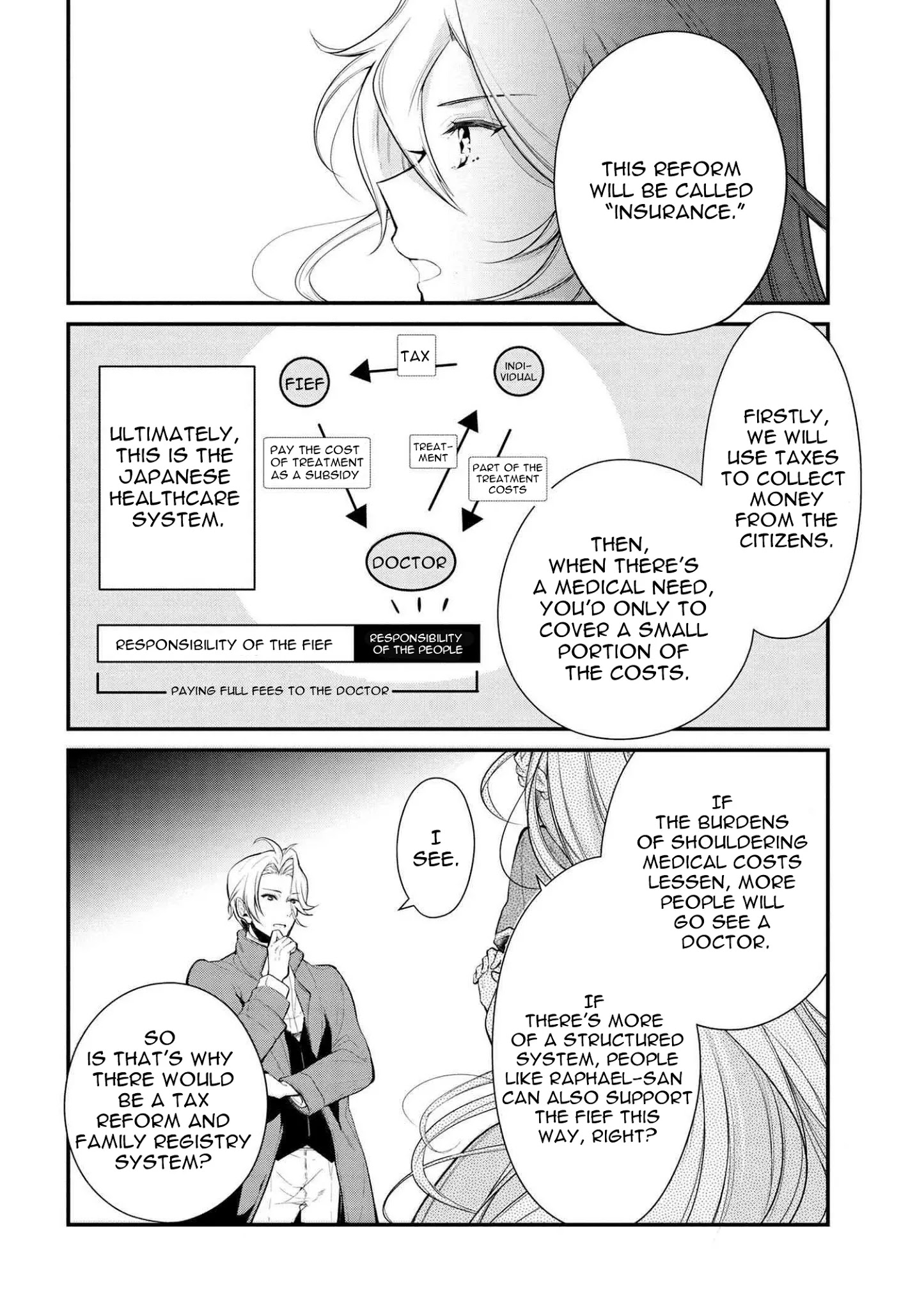Koushaku Reijou no Tashinami Chapter 23 page 10 - Chapter 23