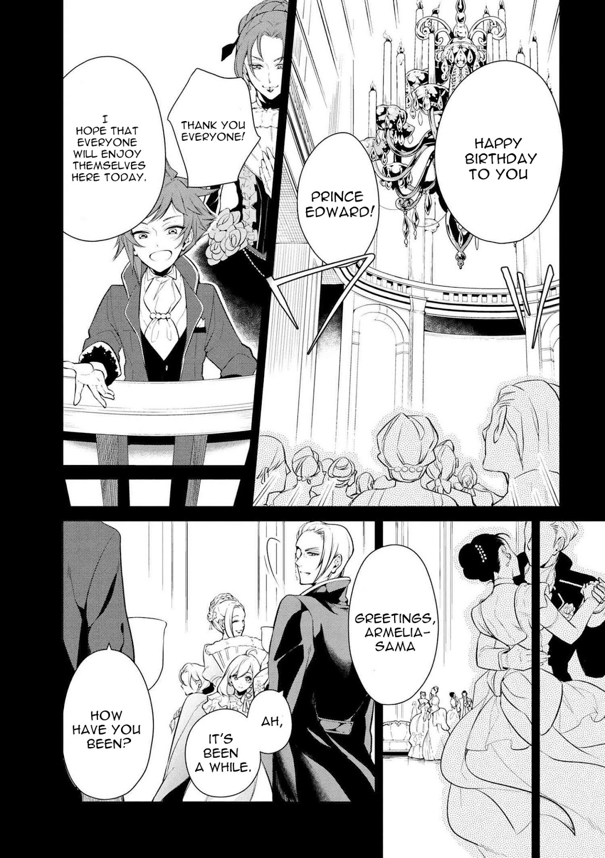 Koushaku Reijou no Tashinami Chapter 24 page 4 - Chapter 24