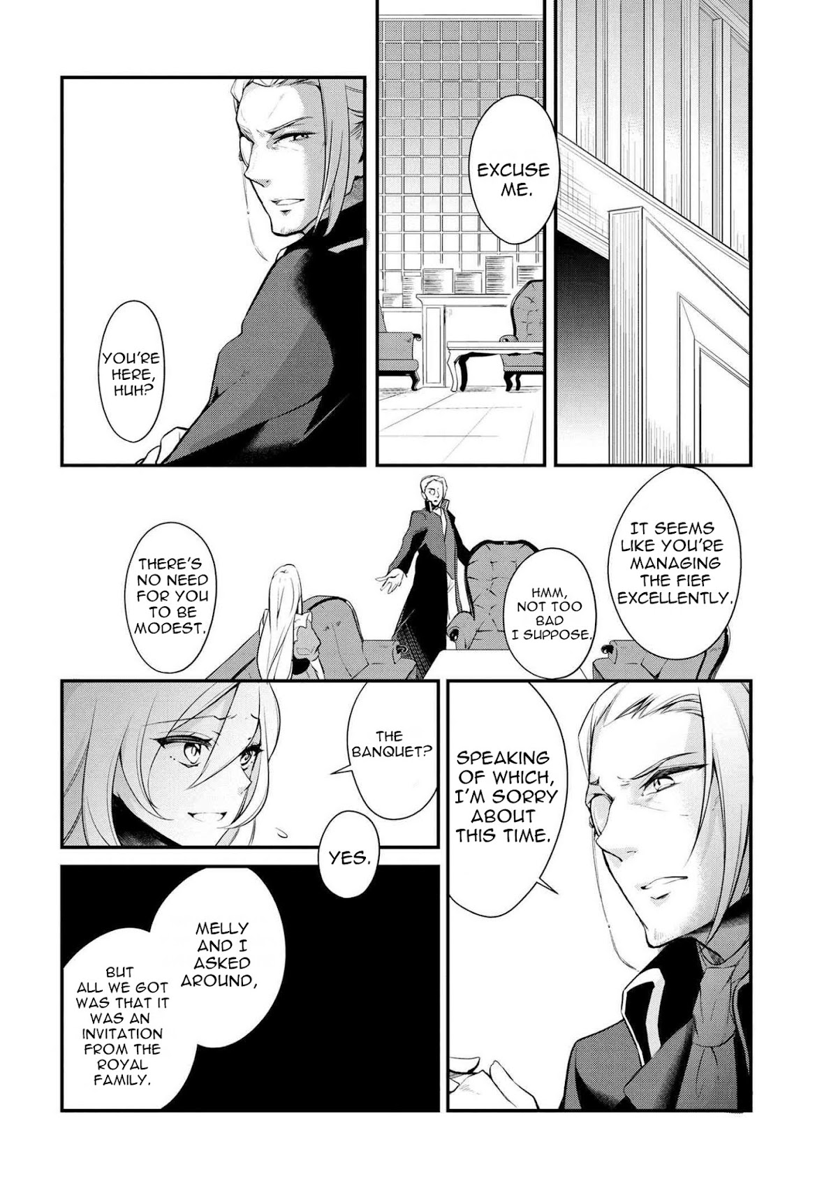 Koushaku Reijou no Tashinami Chapter 27 page 13 - Chapter 27