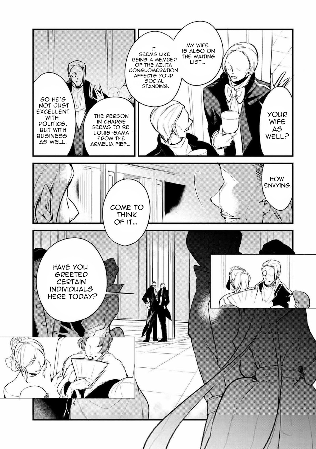 Koushaku Reijou no Tashinami Chapter 28 page 6 - Chapter 28