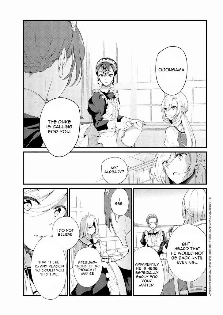 Koushaku Reijou no Tashinami Chapter 3 page 1 - Chapter 3