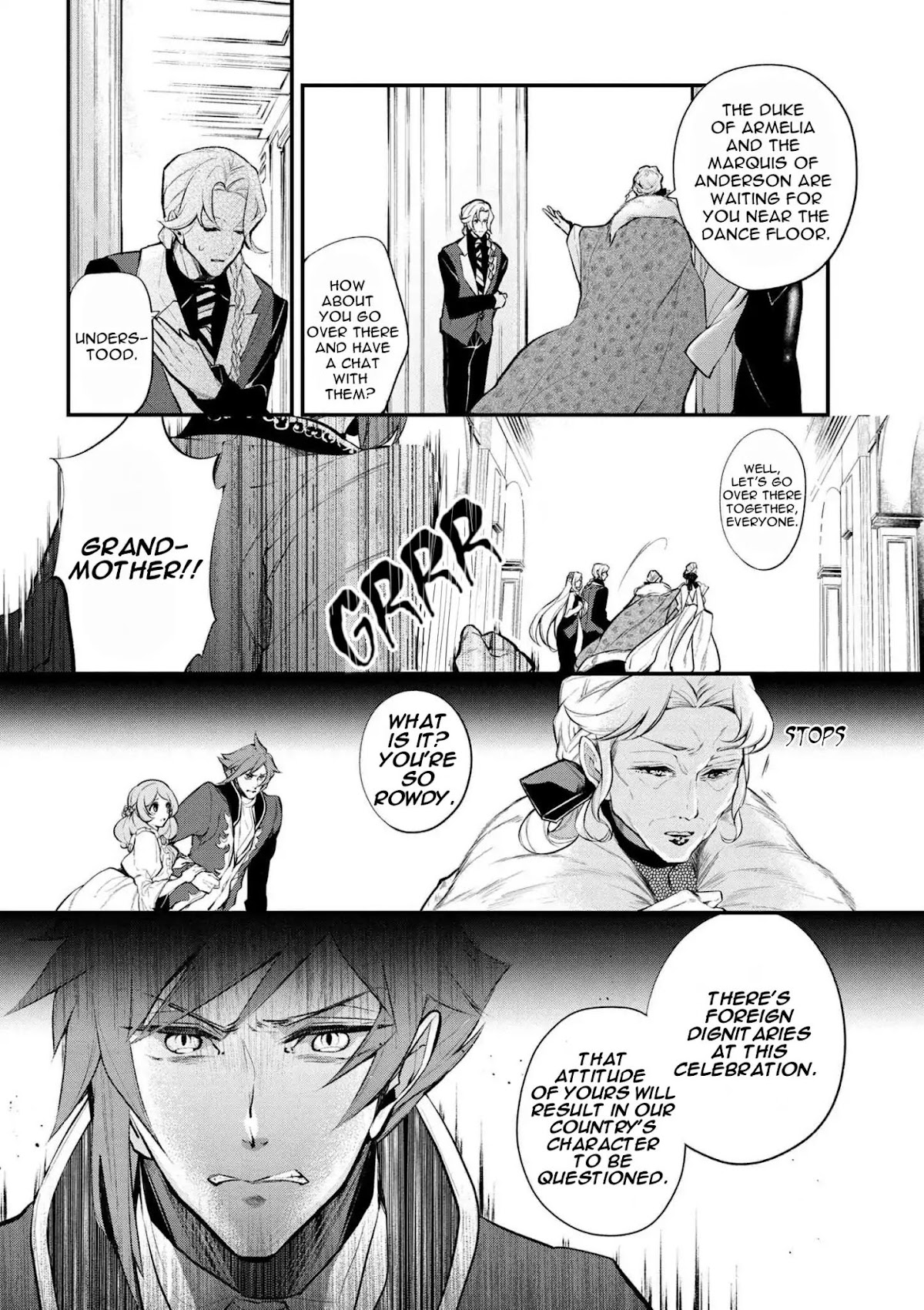 Koushaku Reijou no Tashinami Chapter 30 page 3 - Chapter 30