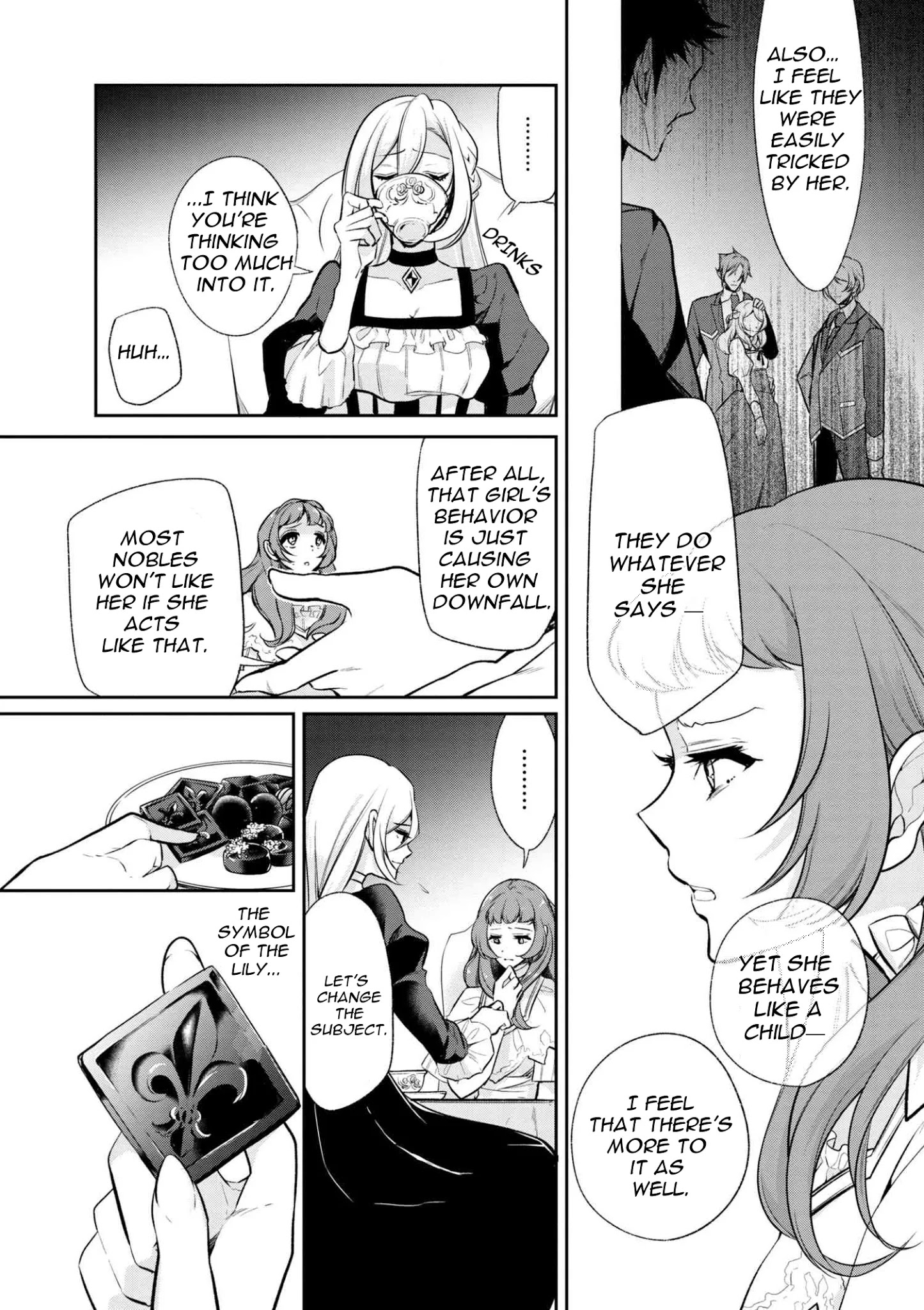Koushaku Reijou no Tashinami Chapter 32 page 14 - Chapter 32