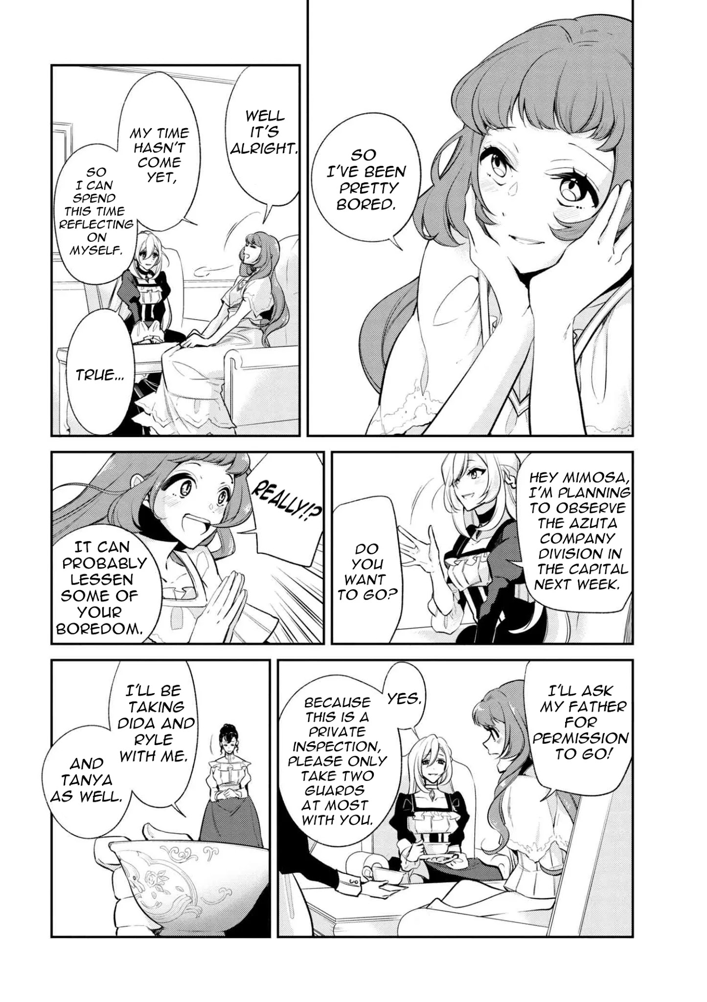 Koushaku Reijou no Tashinami Chapter 32 page 17 - Chapter 32