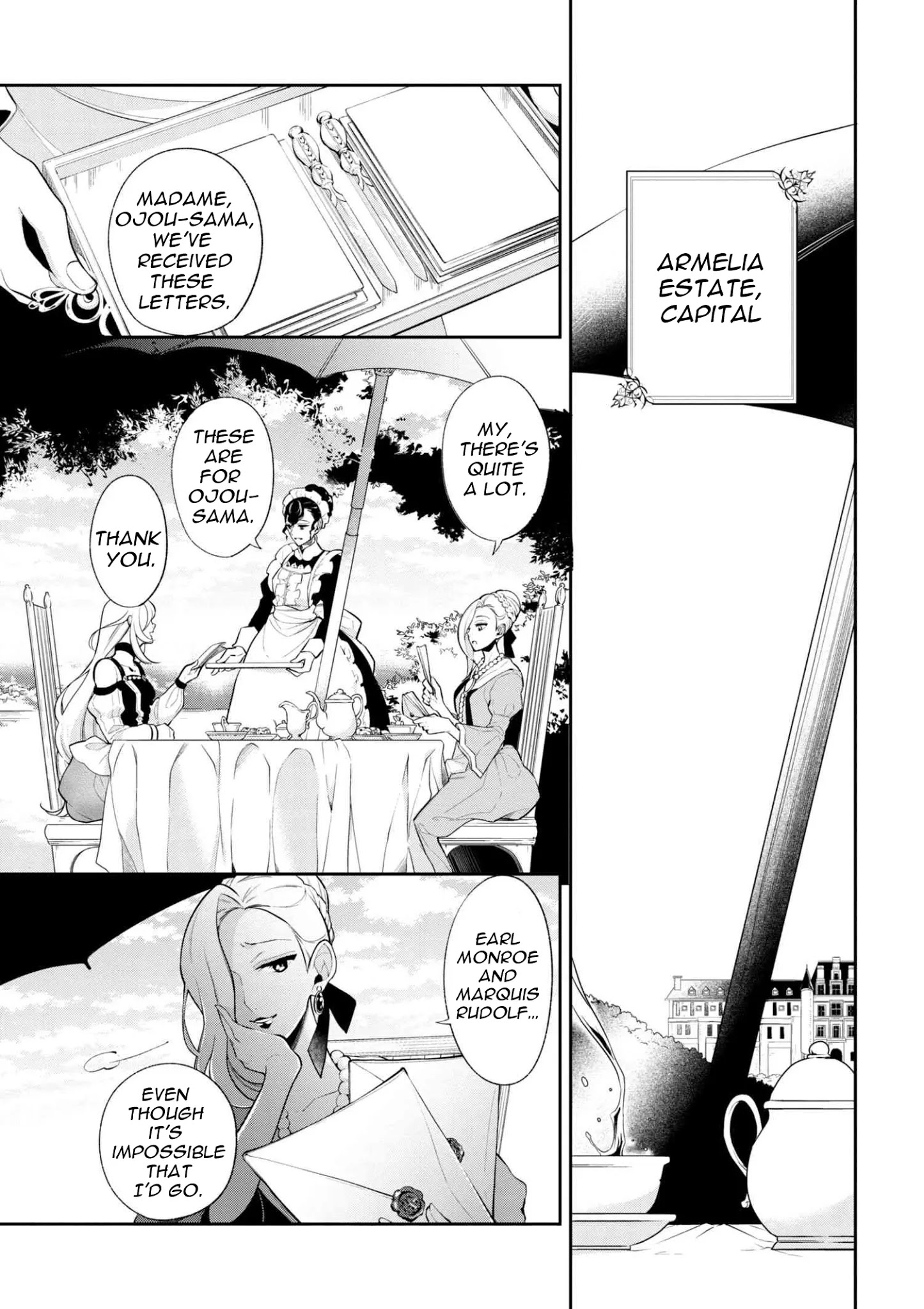 Koushaku Reijou no Tashinami Chapter 32 page 2 - Chapter 32