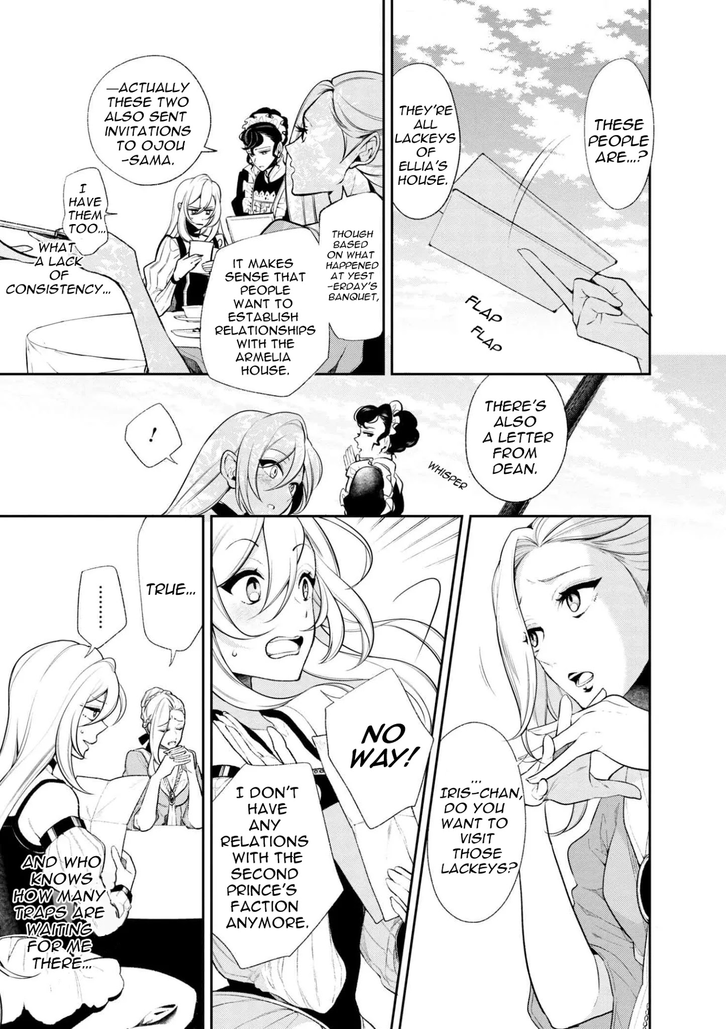 Koushaku Reijou no Tashinami Chapter 32 page 3 - Chapter 32
