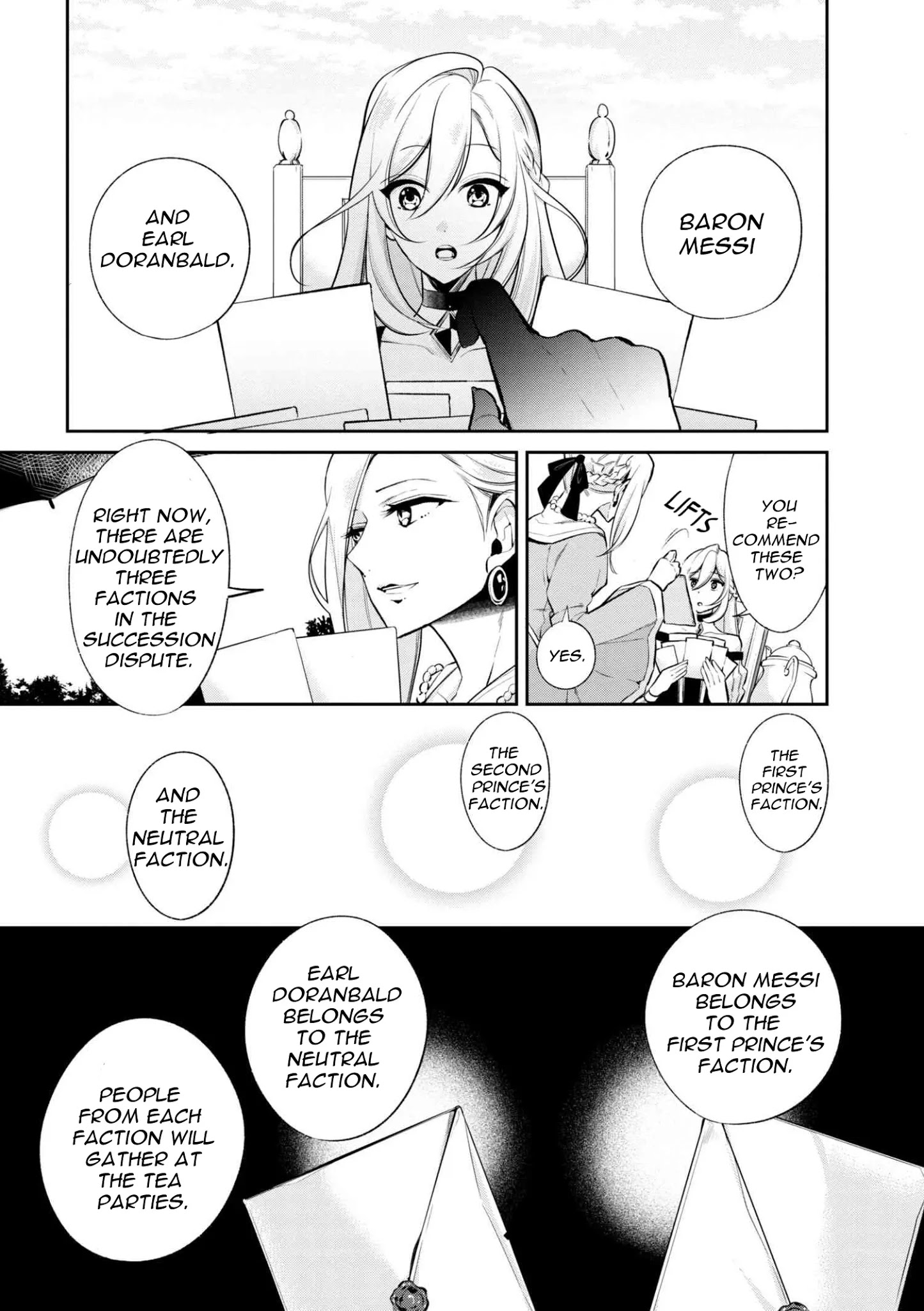 Koushaku Reijou no Tashinami Chapter 32 page 5 - Chapter 32