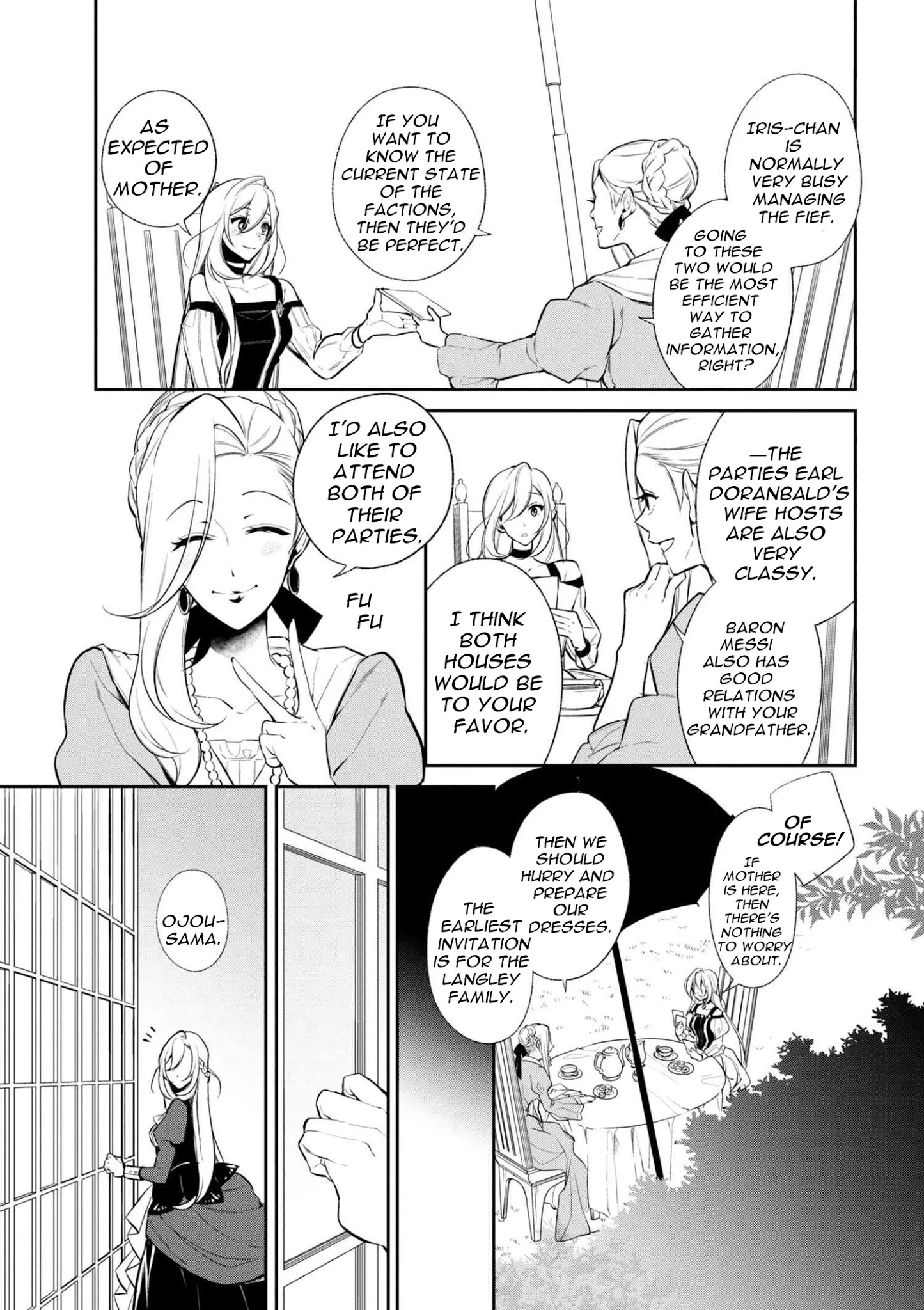 Koushaku Reijou no Tashinami Chapter 32 page 6 - Chapter 32