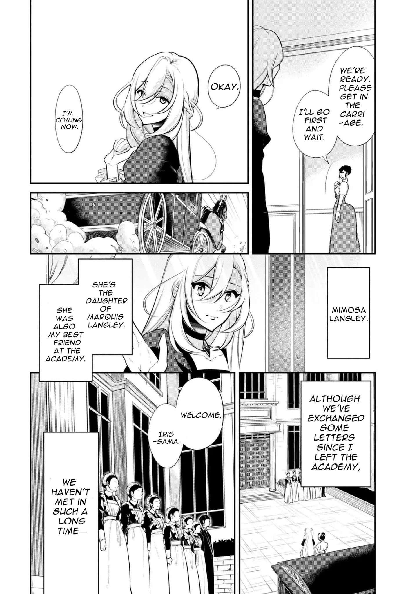Koushaku Reijou no Tashinami Chapter 32 page 7 - Chapter 32