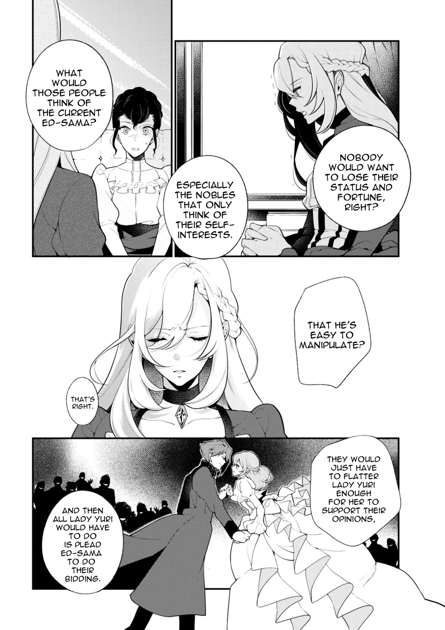 Koushaku Reijou no Tashinami Chapter 33 page 9 - Chapter 33