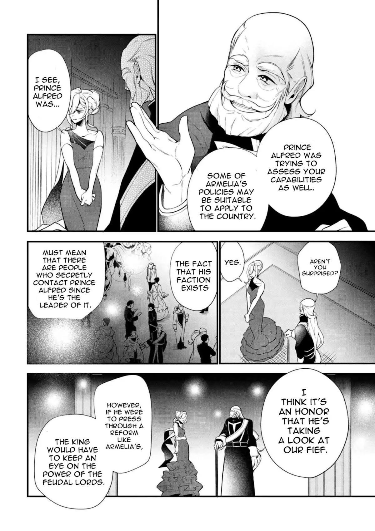Koushaku Reijou no Tashinami Chapter 34 page 19 - Chapter 34