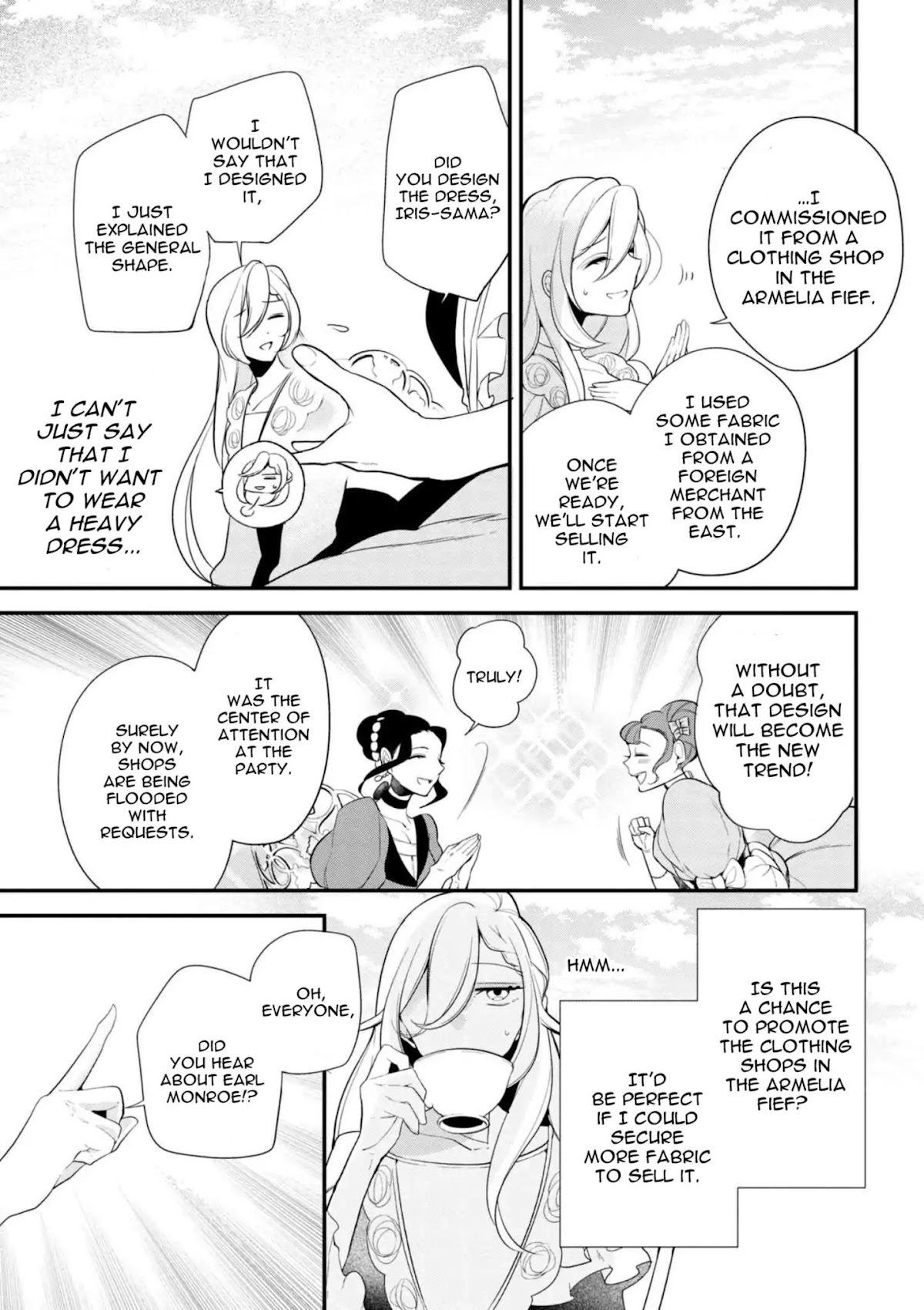 Koushaku Reijou no Tashinami Chapter 34 page 4 - Chapter 34