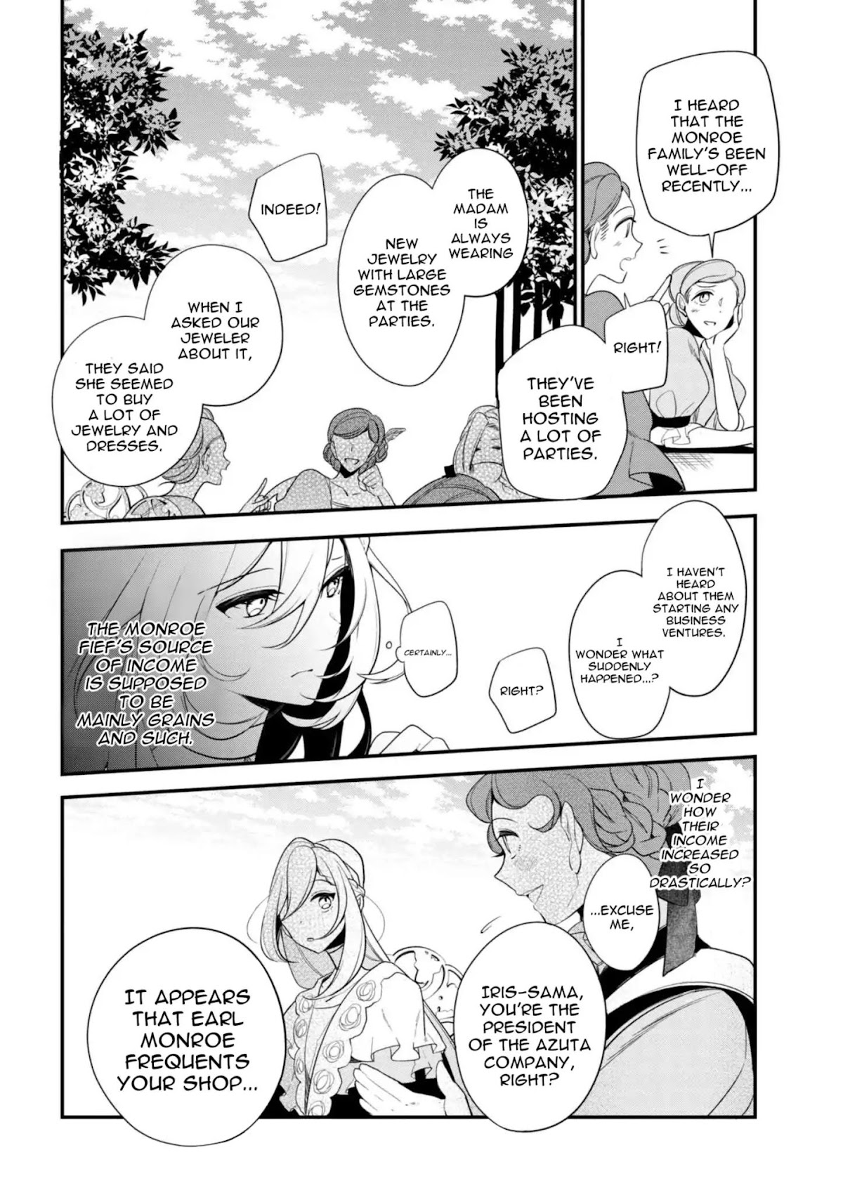Koushaku Reijou no Tashinami Chapter 34 page 5 - Chapter 34