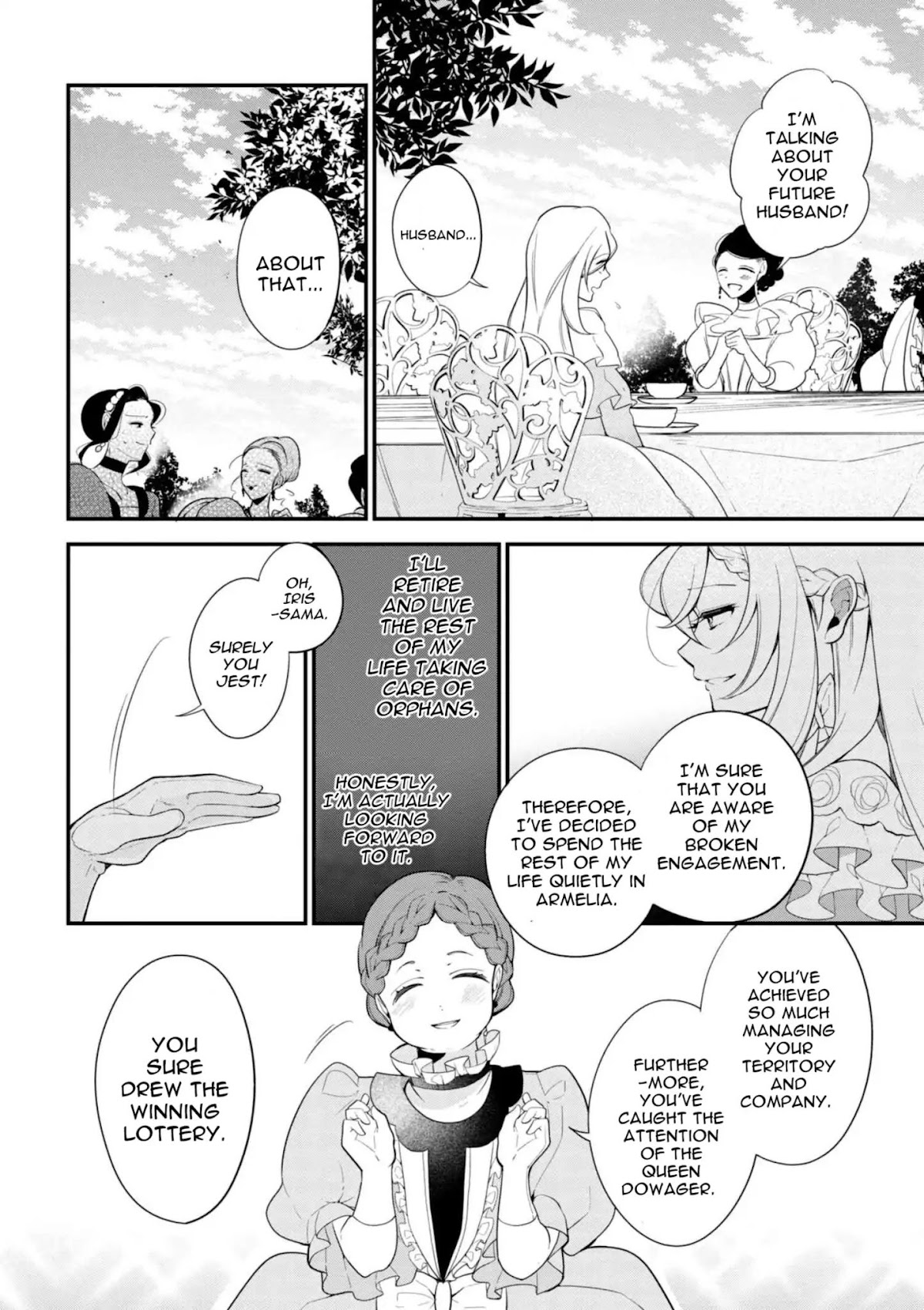 Koushaku Reijou no Tashinami Chapter 34 page 7 - Chapter 34