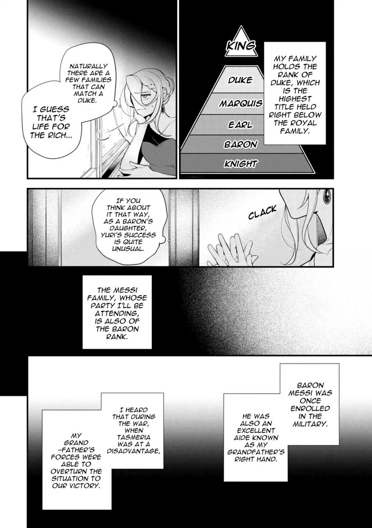 Koushaku Reijou no Tashinami Chapter 34 page 9 - Chapter 34