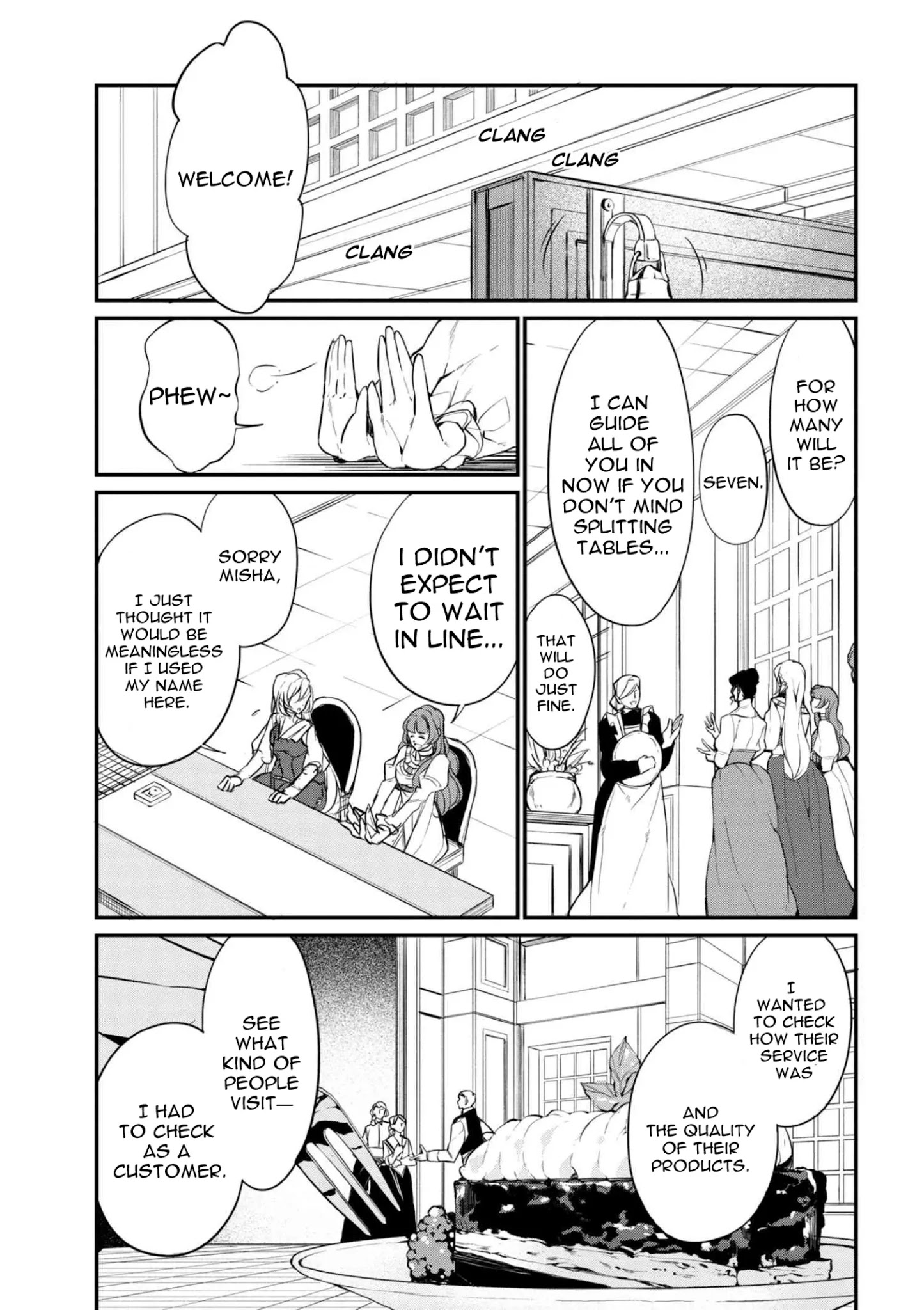 Koushaku Reijou no Tashinami Chapter 36.2 page 3 - Chapter 36.2