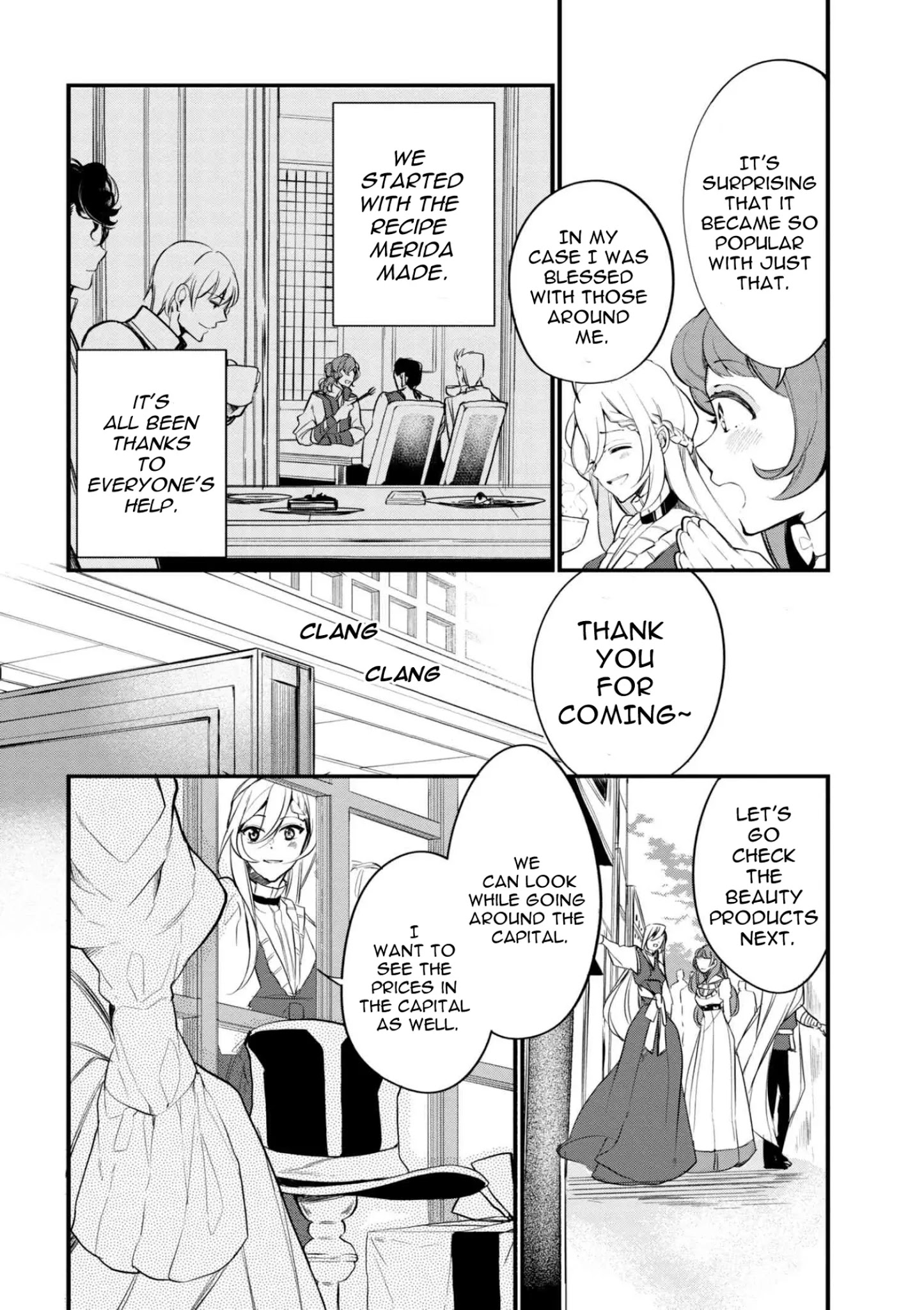 Koushaku Reijou no Tashinami Chapter 36.2 page 8 - Chapter 36.2