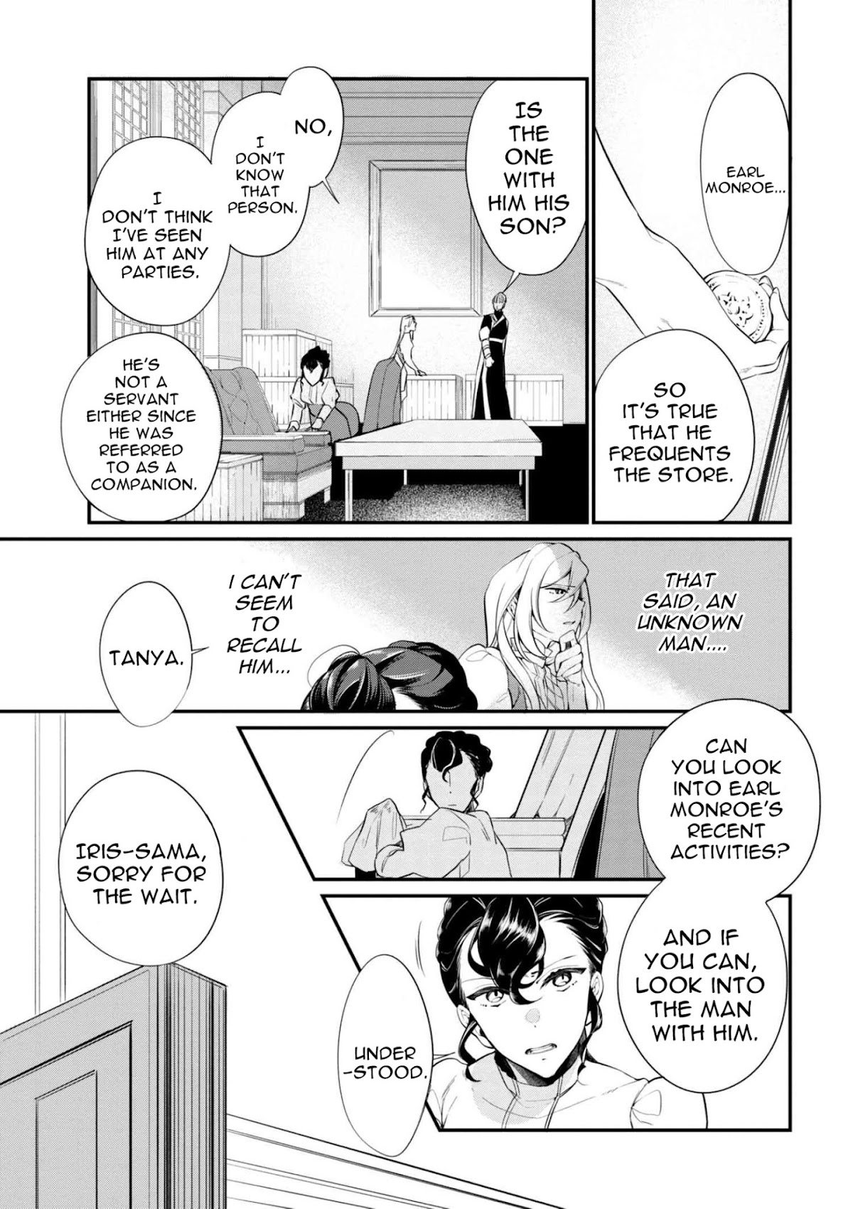 Koushaku Reijou no Tashinami Chapter 37.1 page 8 - Chapter 37.1