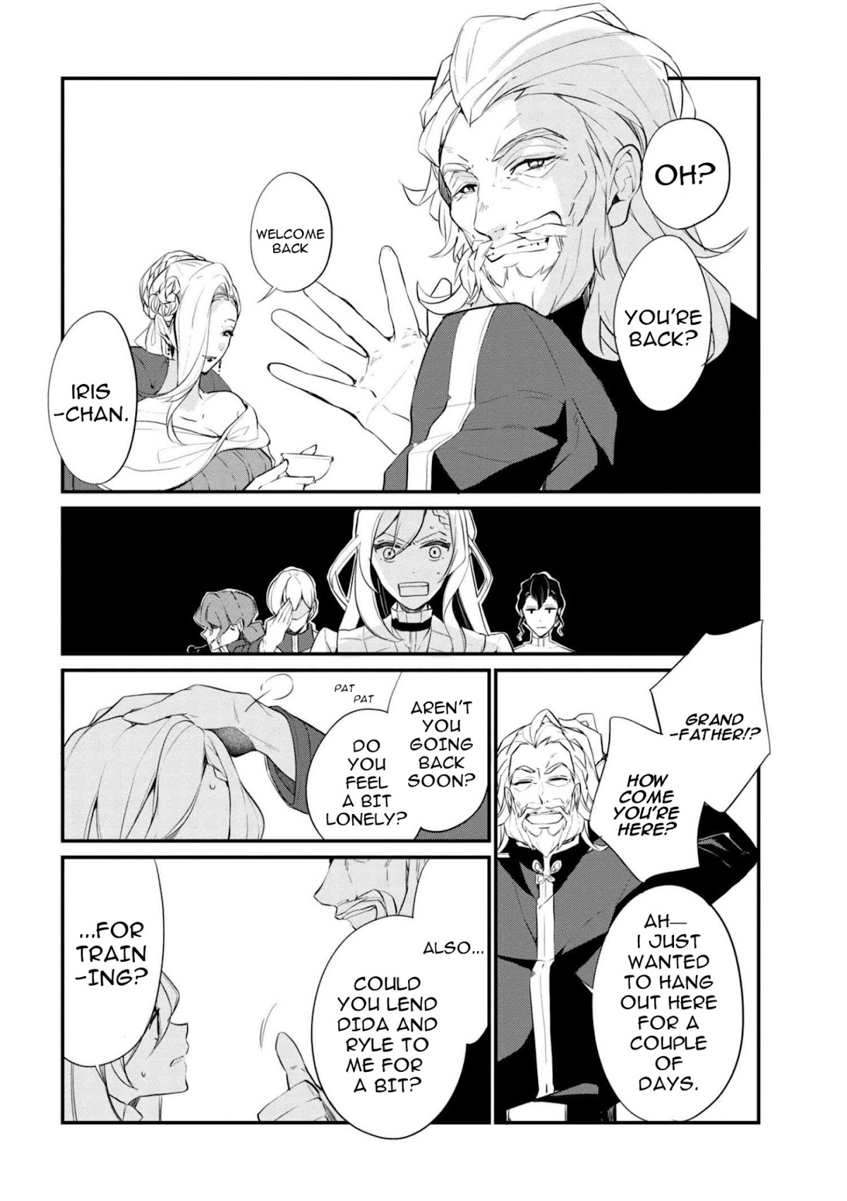 Koushaku Reijou no Tashinami Chapter 37.2 page 2 - Chapter 37.2
