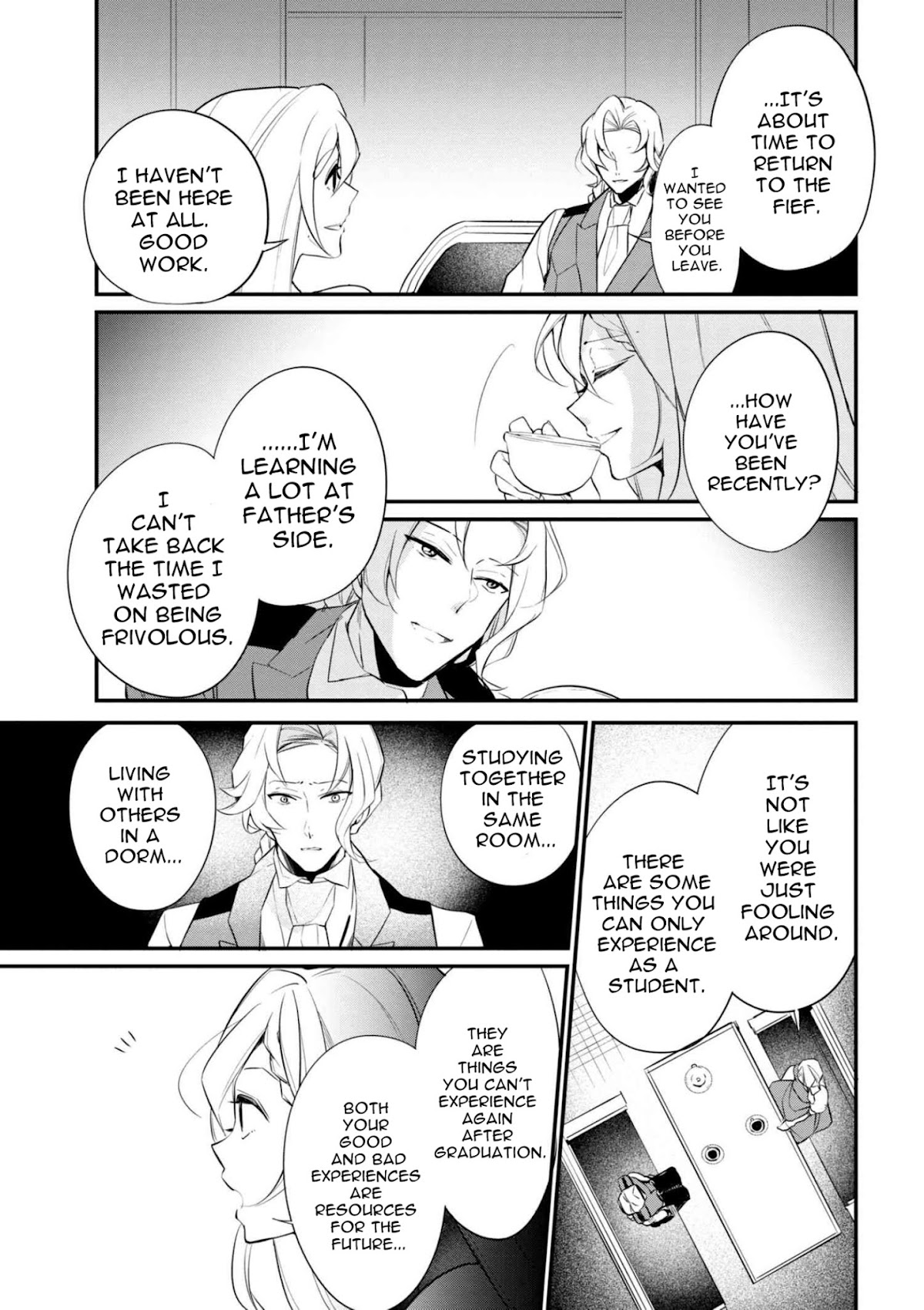 Koushaku Reijou no Tashinami Chapter 37.2 page 5 - Chapter 37.2