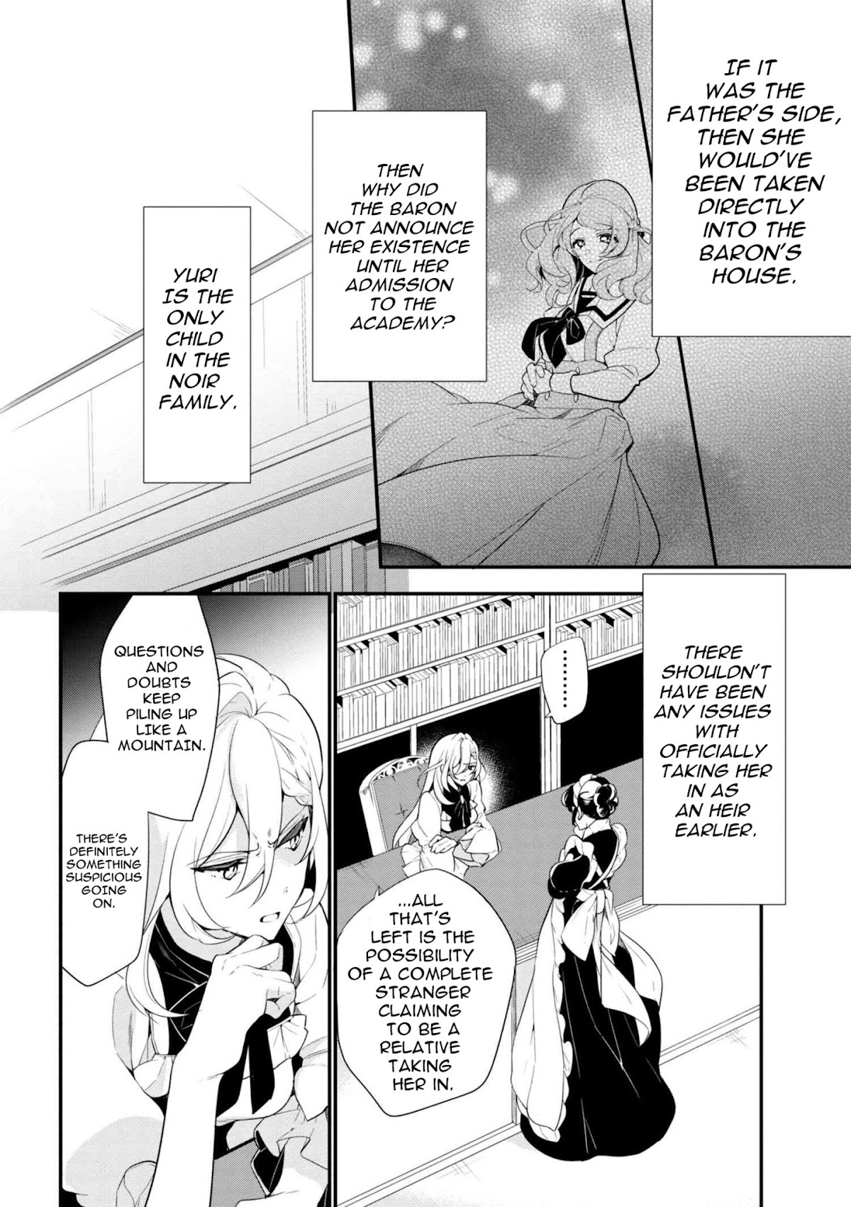 Koushaku Reijou no Tashinami Chapter 38.1 page 12 - Chapter 38.1