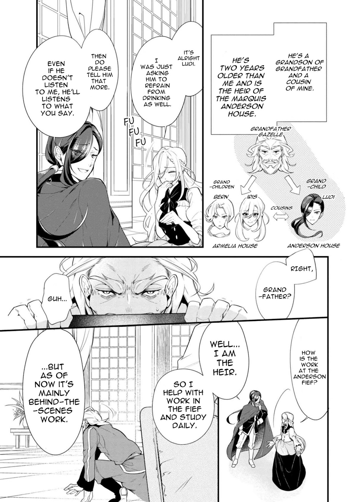 Koushaku Reijou no Tashinami Chapter 38.1 page 5 - Chapter 38.1