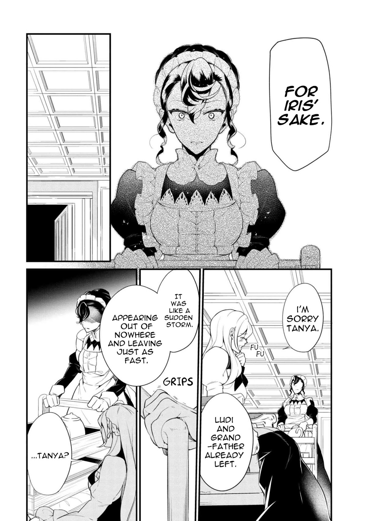 Koushaku Reijou no Tashinami Chapter 38.1 page 8 - Chapter 38.1